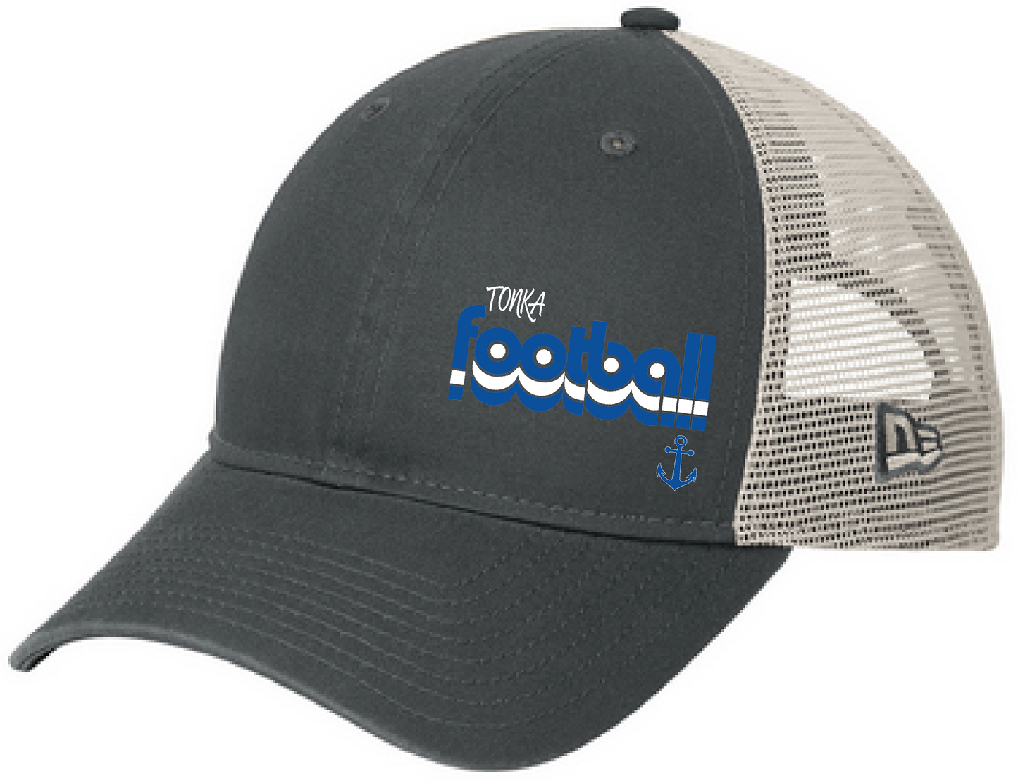 Football New Era 9TWENTY Unstructured Mesh Snapback Hat