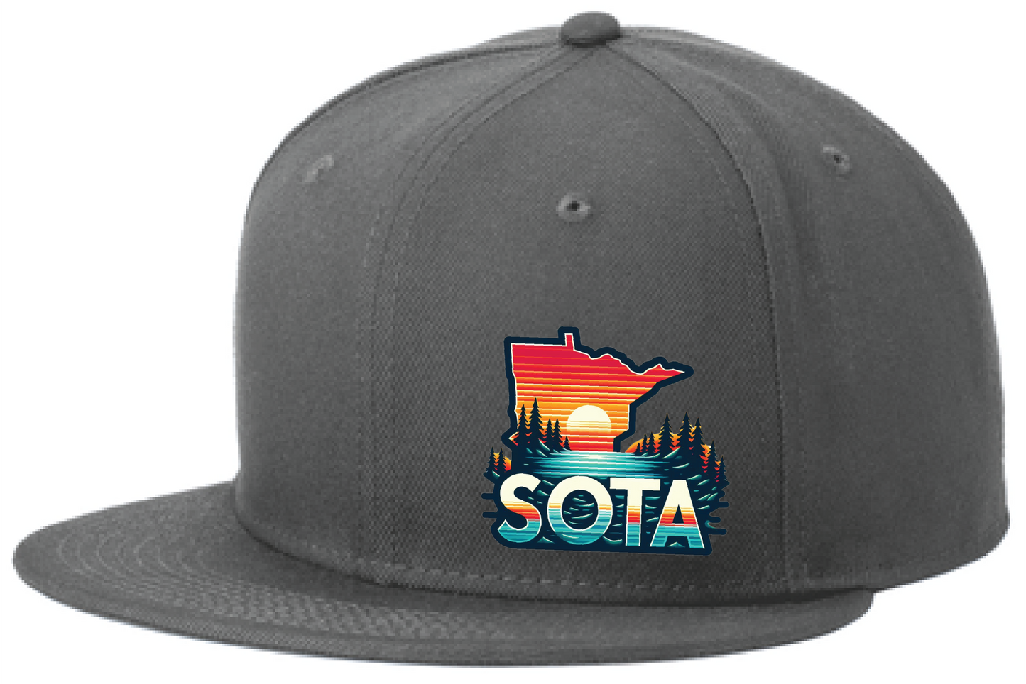 Minnesota New Era Standard Fit Flatbill Snapback