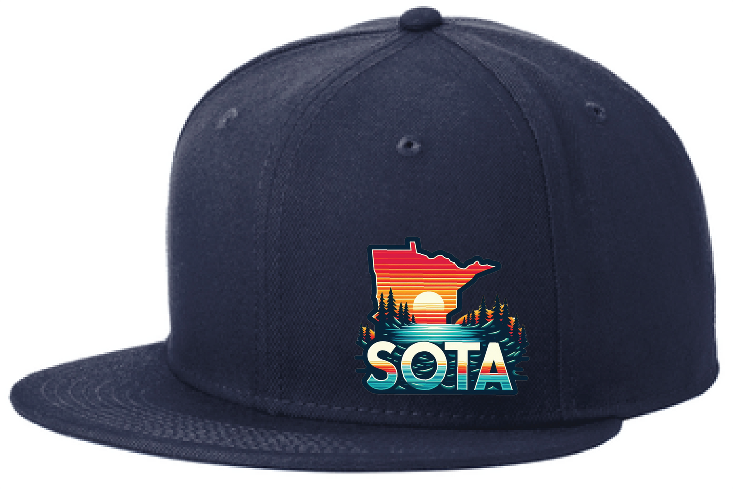 Minnesota New Era Standard Fit Flatbill Snapback
