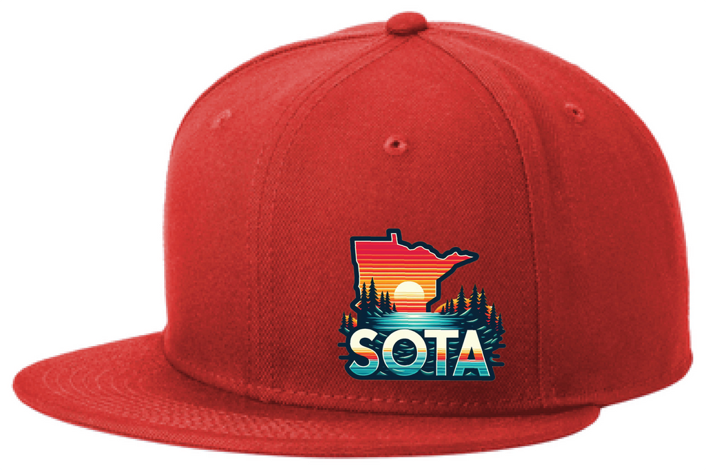 Minnesota New Era Standard Fit Flatbill Snapback
