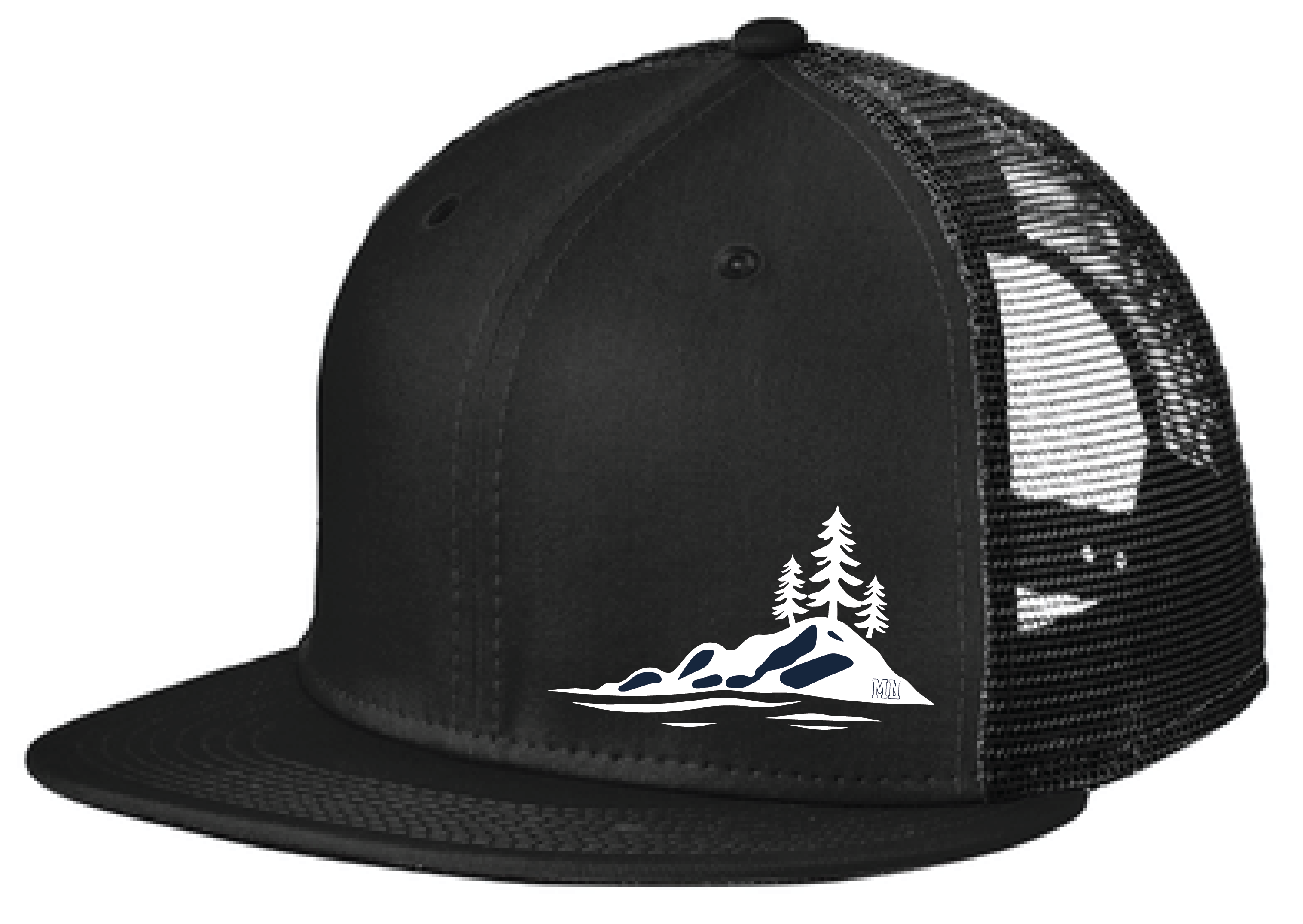 Minnesota New Era Standard Fit Snapback Flatbill Trucker Hat