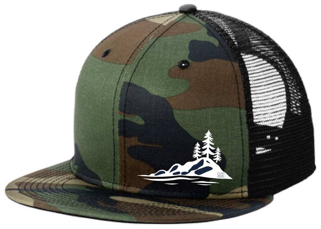 Minnesota New Era Standard Fit Snapback Flatbill Trucker Hat
