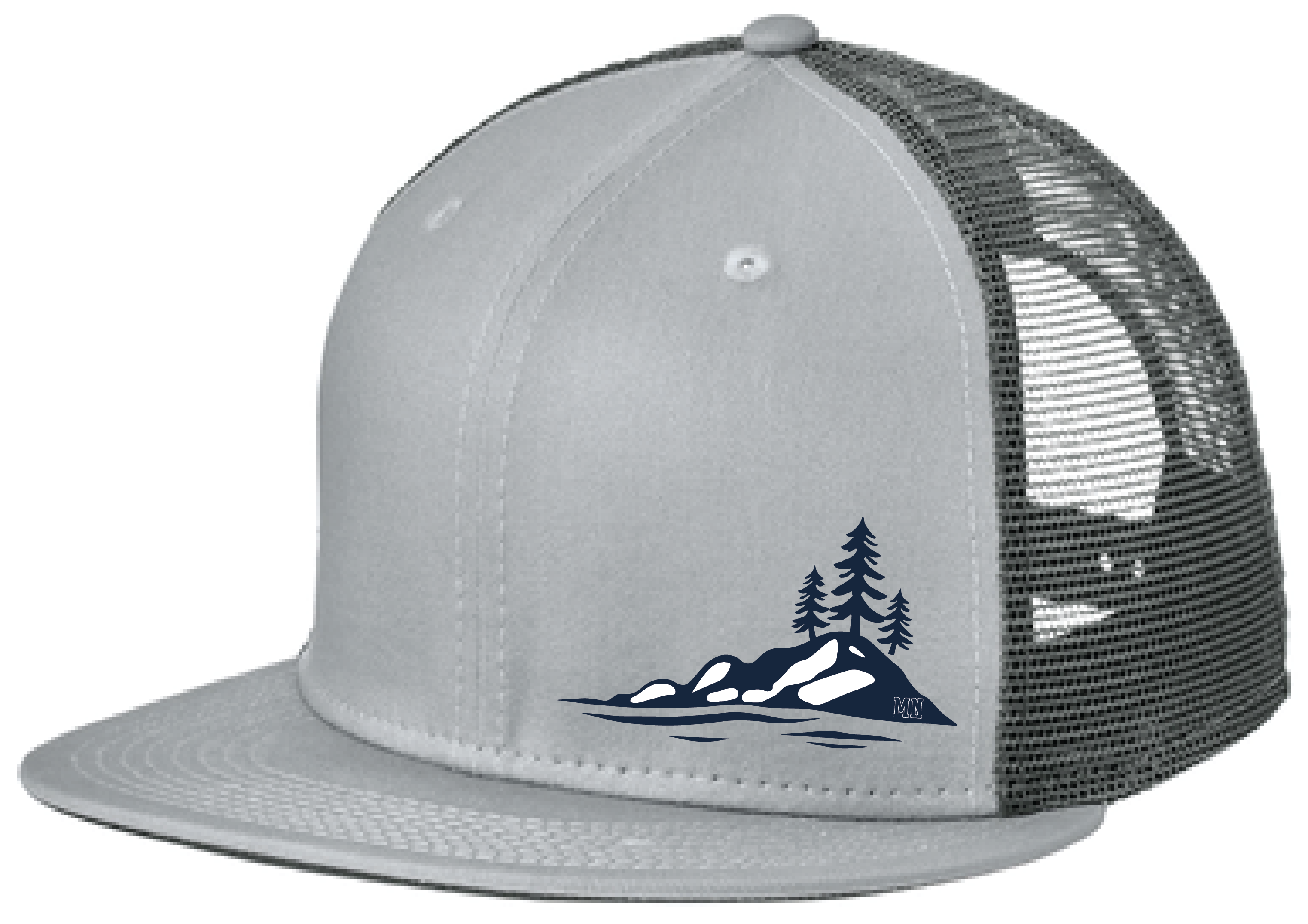 Minnesota New Era Standard Fit Snapback Flatbill Trucker Hat