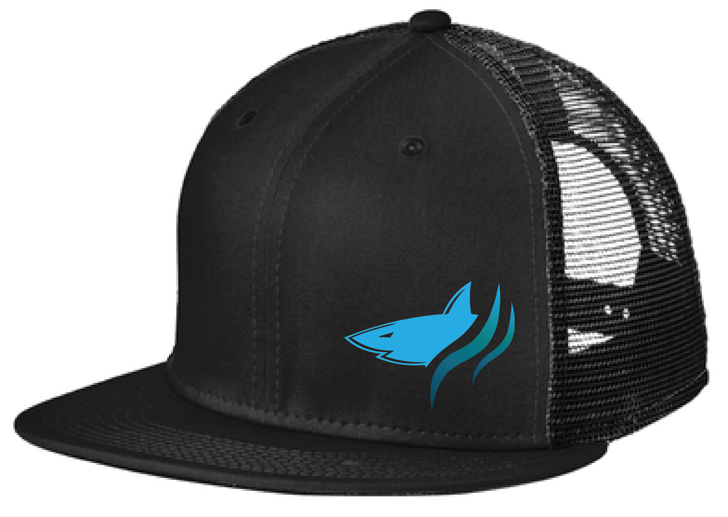 Shark Bait New Era Standard Fit Snapback Flatbill Trucker Hat