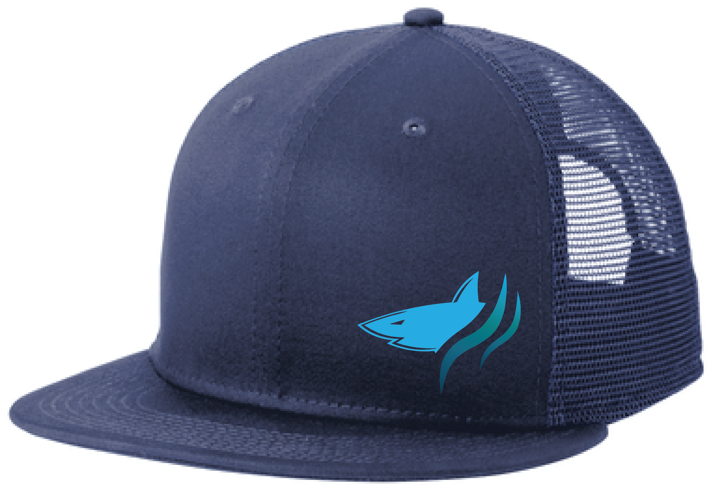 Shark Bait New Era Standard Fit Snapback Flatbill Trucker Hat