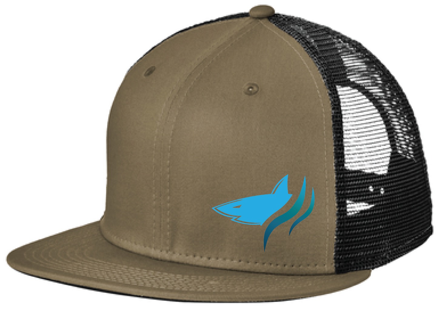 Shark Bait New Era Standard Fit Snapback Flatbill Trucker Hat