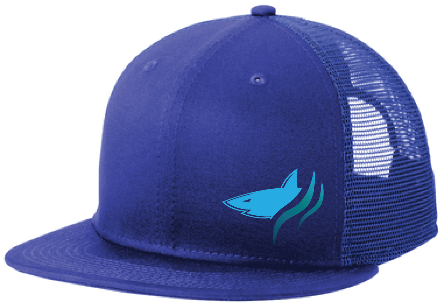 Shark Bait New Era Standard Fit Snapback Flatbill Trucker Hat
