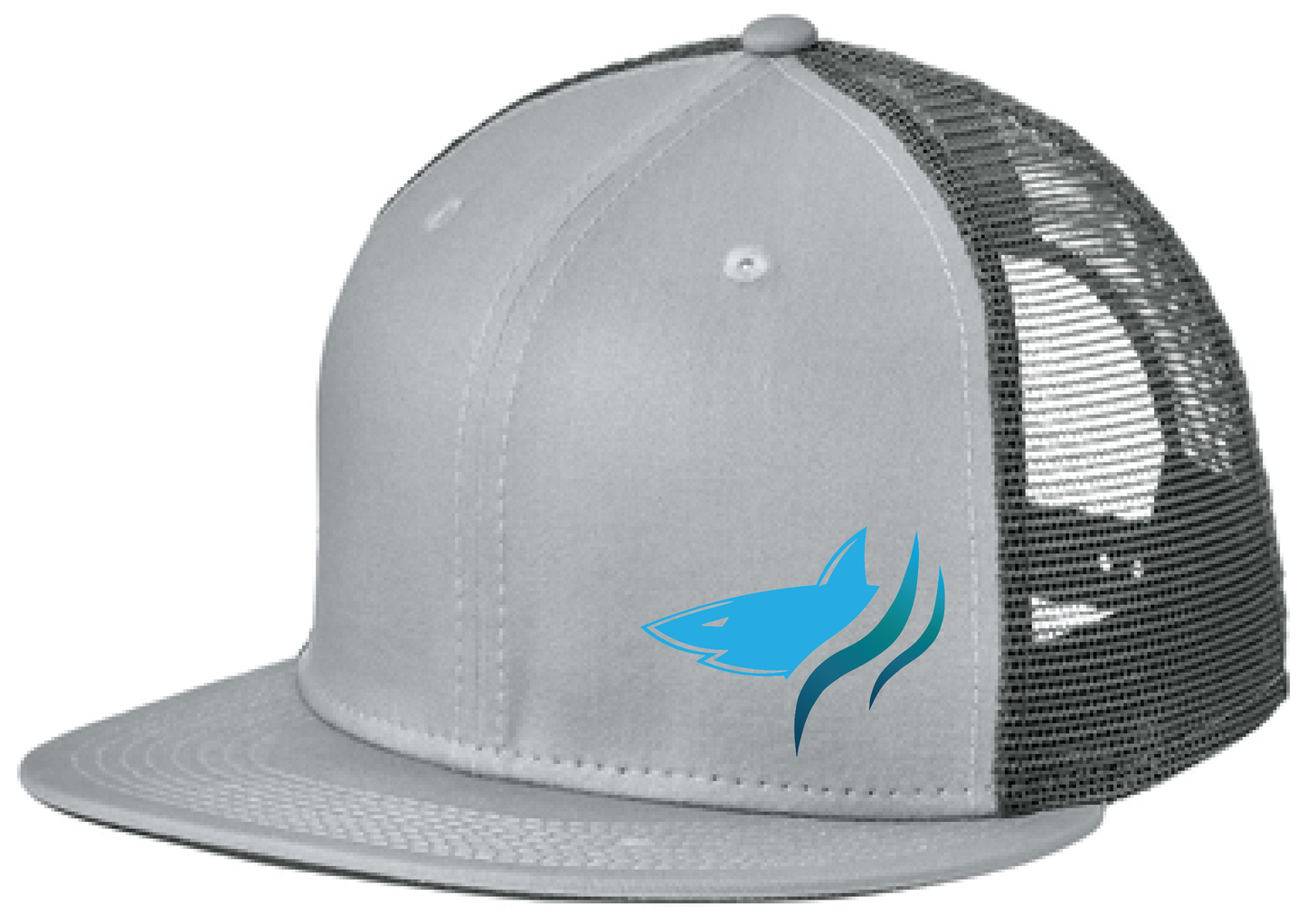 Shark Bait New Era Standard Fit Snapback Flatbill Trucker Hat