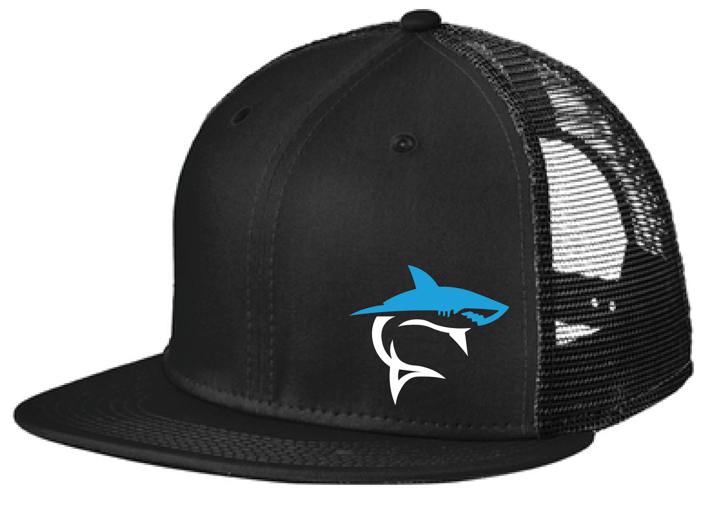 Shark Bait New Era Standard Fit Snapback Flatbill Trucker Hat