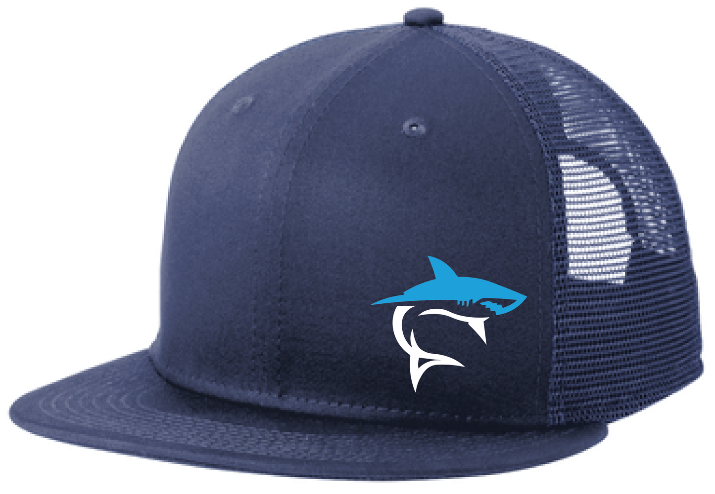 Shark Bait New Era Standard Fit Snapback Flatbill Trucker Hat