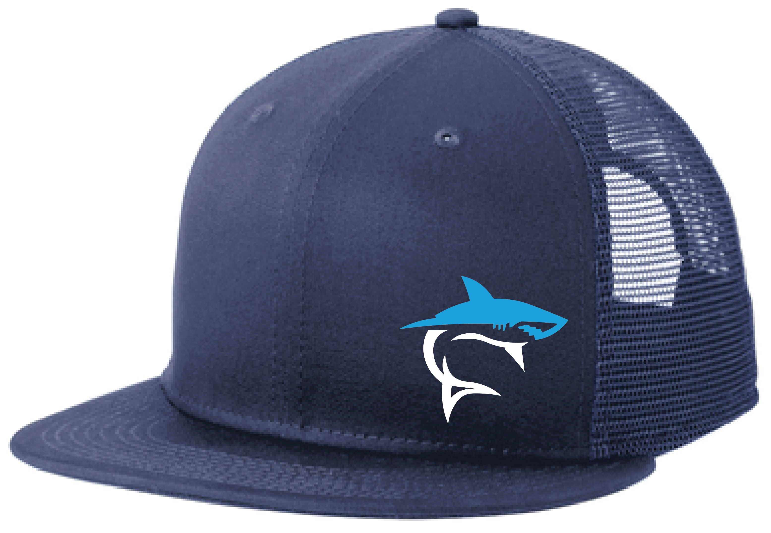 Shark Bait New Era Standard Fit Snapback Flatbill Trucker Hat