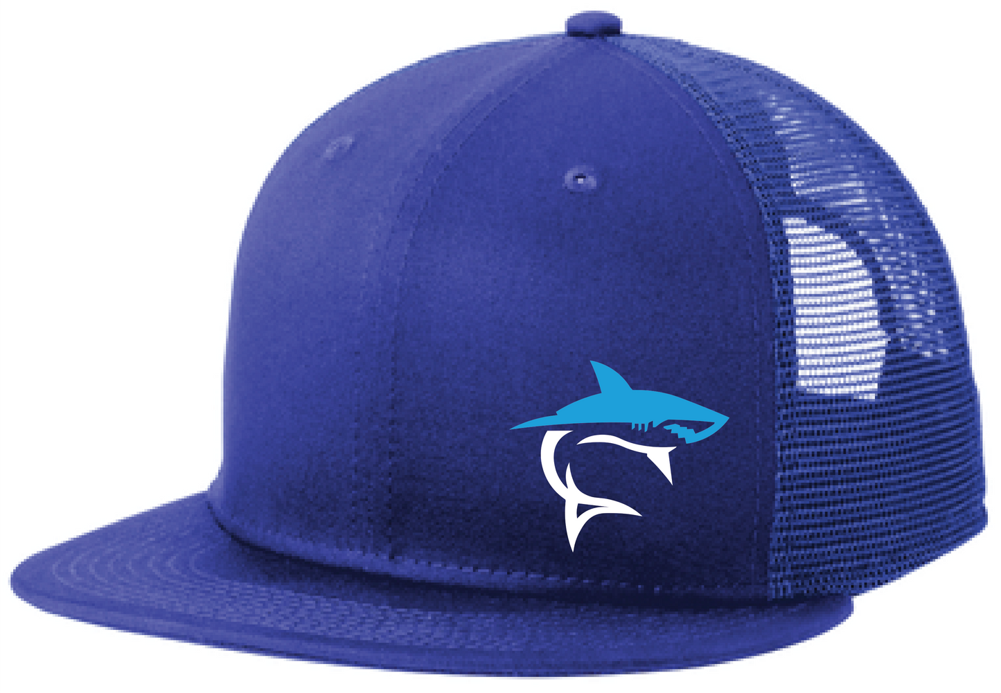 Shark Bait New Era Standard Fit Snapback Flatbill Trucker Hat