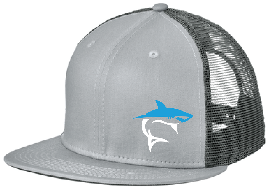 Shark Bait New Era Standard Fit Snapback Flatbill Trucker Hat