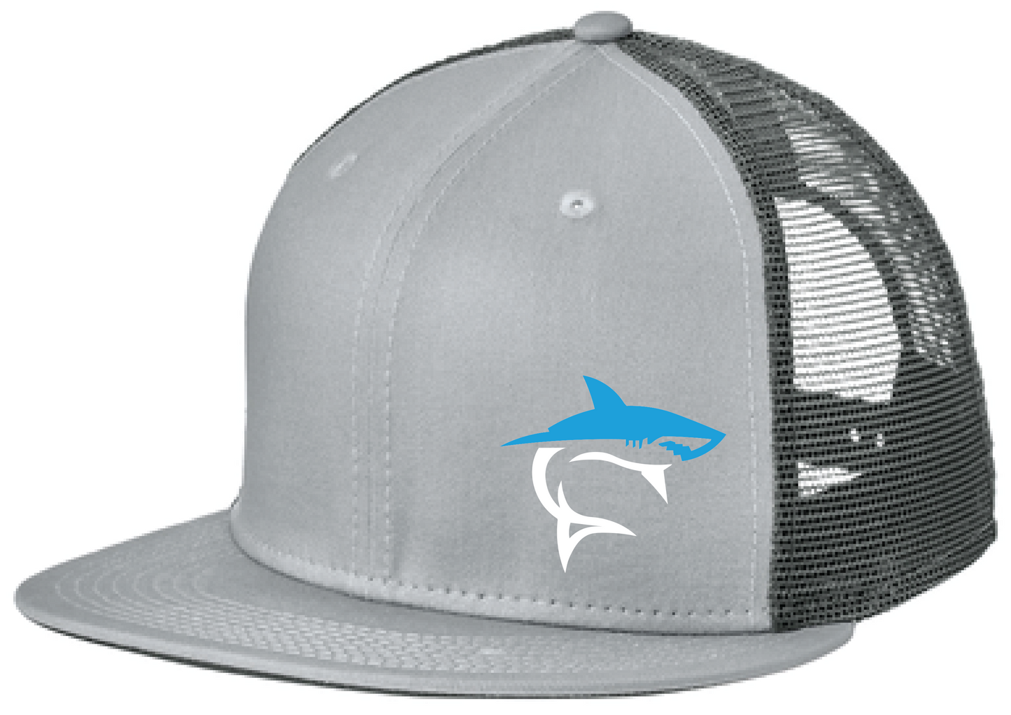 Shark Bait New Era Standard Fit Snapback Flatbill Trucker Hat