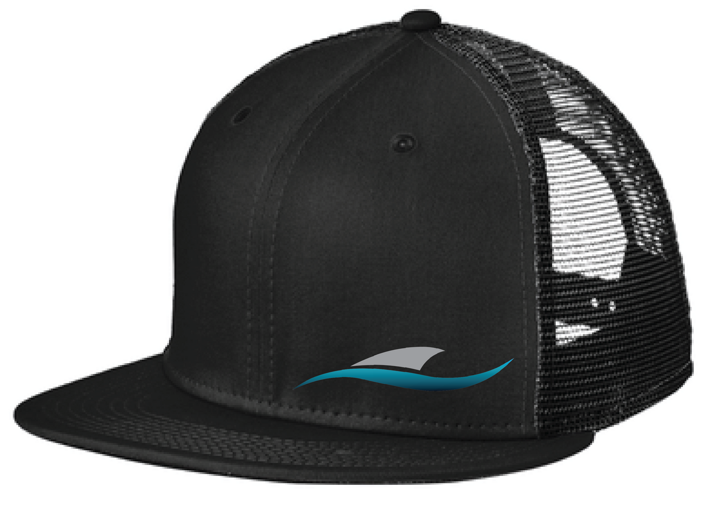 Shark Bait New Era Standard Fit Snapback Flatbill Trucker Hat