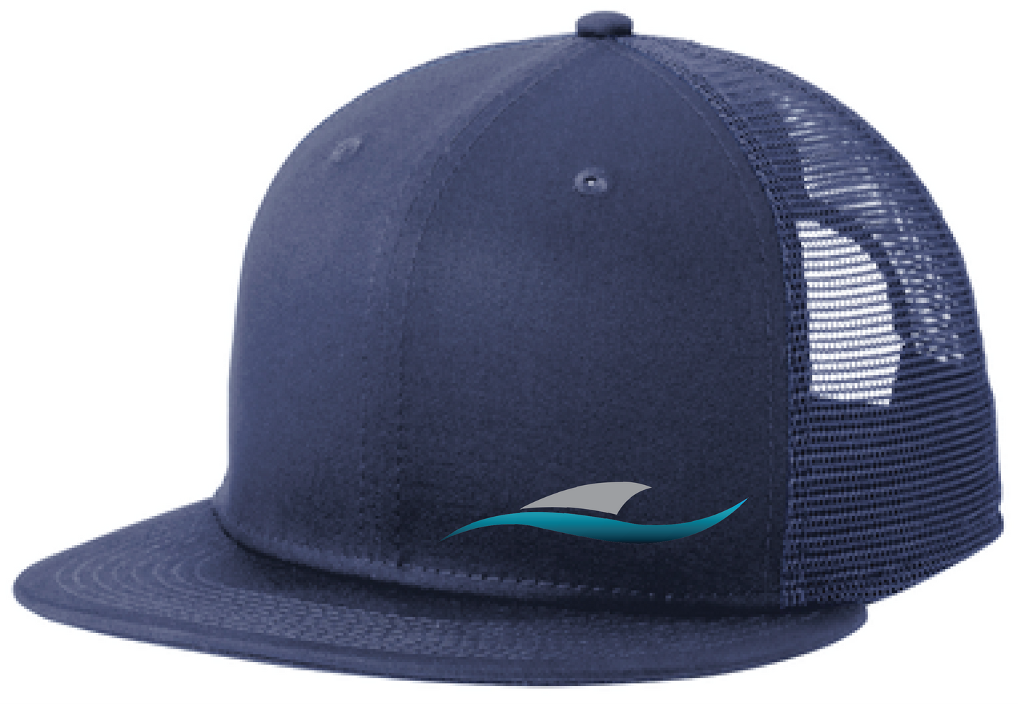 Shark Bait New Era Standard Fit Snapback Flatbill Trucker Hat