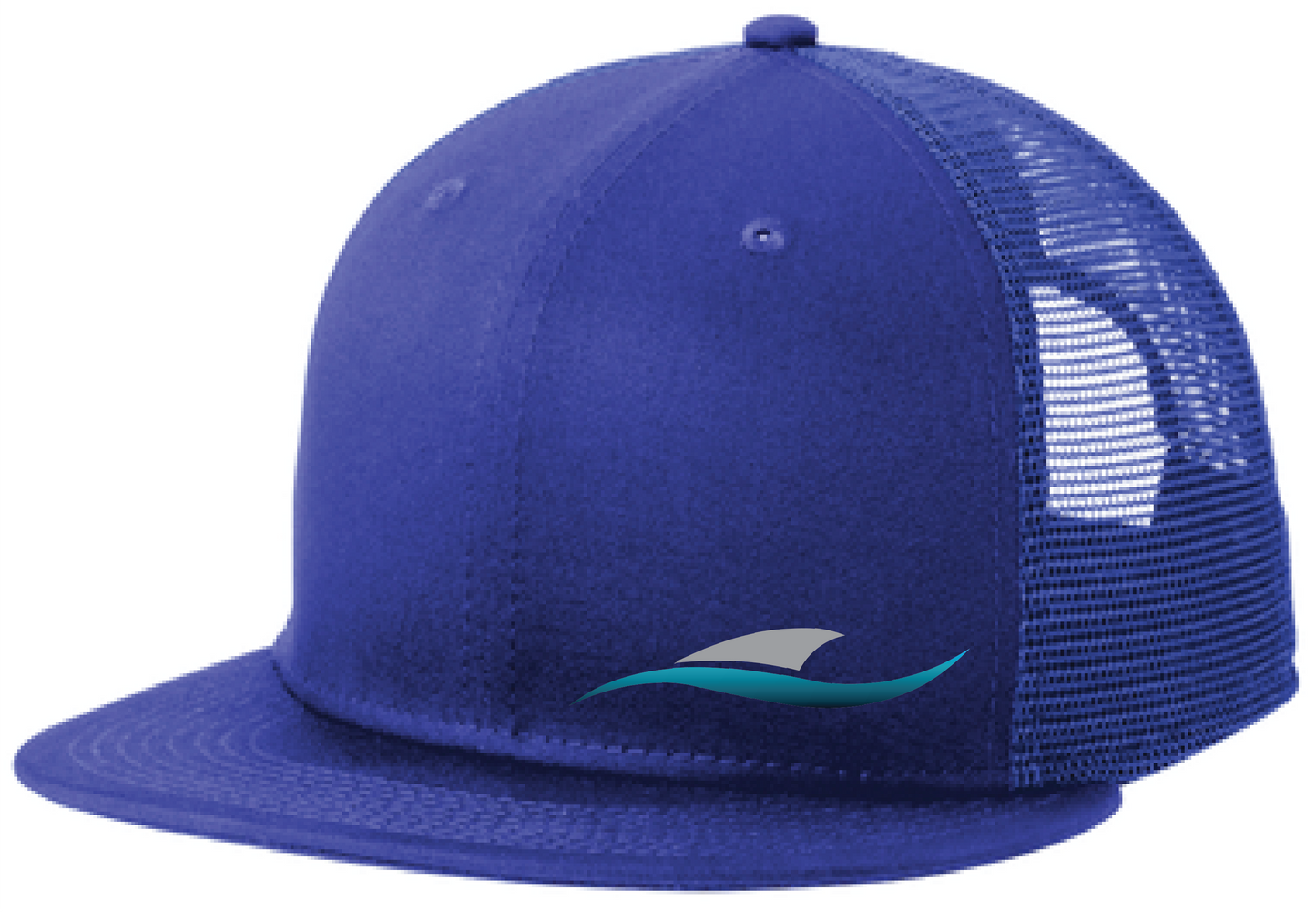 Shark Bait New Era Standard Fit Snapback Flatbill Trucker Hat