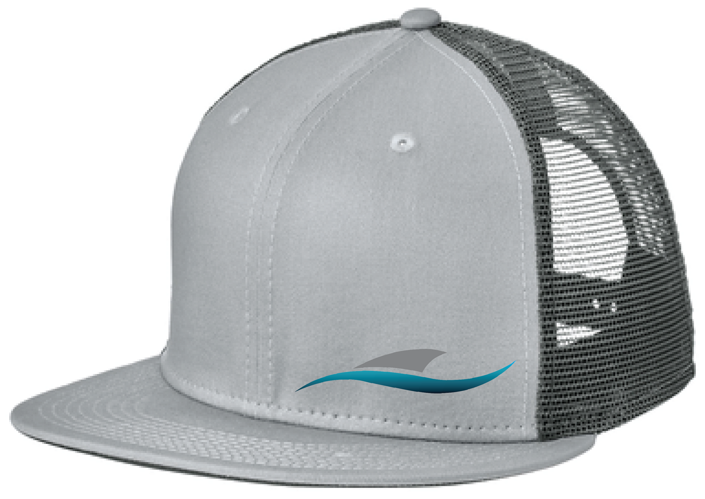 Shark Bait New Era Standard Fit Snapback Flatbill Trucker Hat