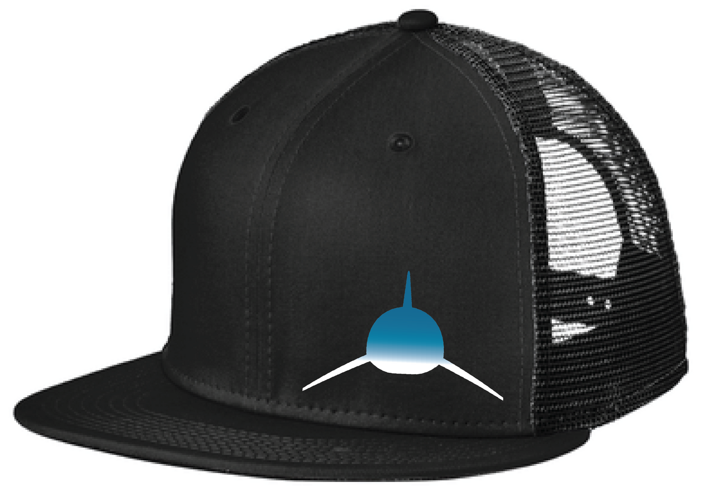 Shark Bait New Era Standard Fit Snapback Flatbill Trucker Hat