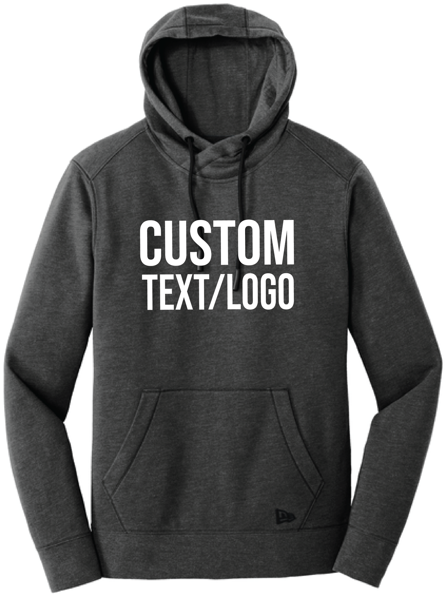 Custom Men's New Era Tri-Blend Fleece Hoodie