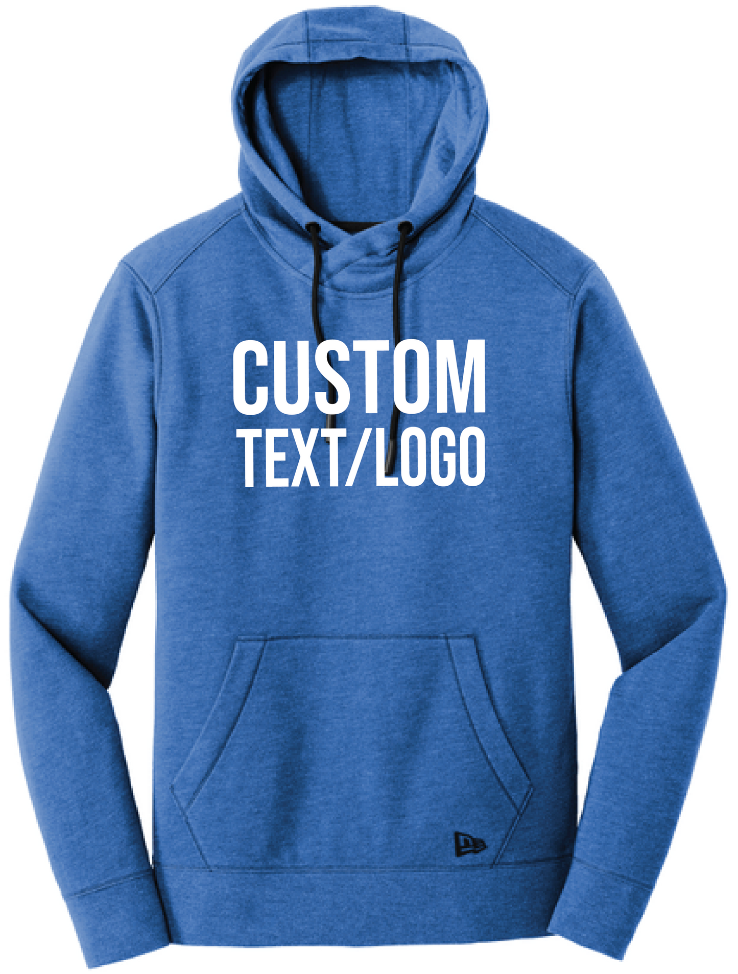 Custom Men's New Era Tri-Blend Fleece Hoodie