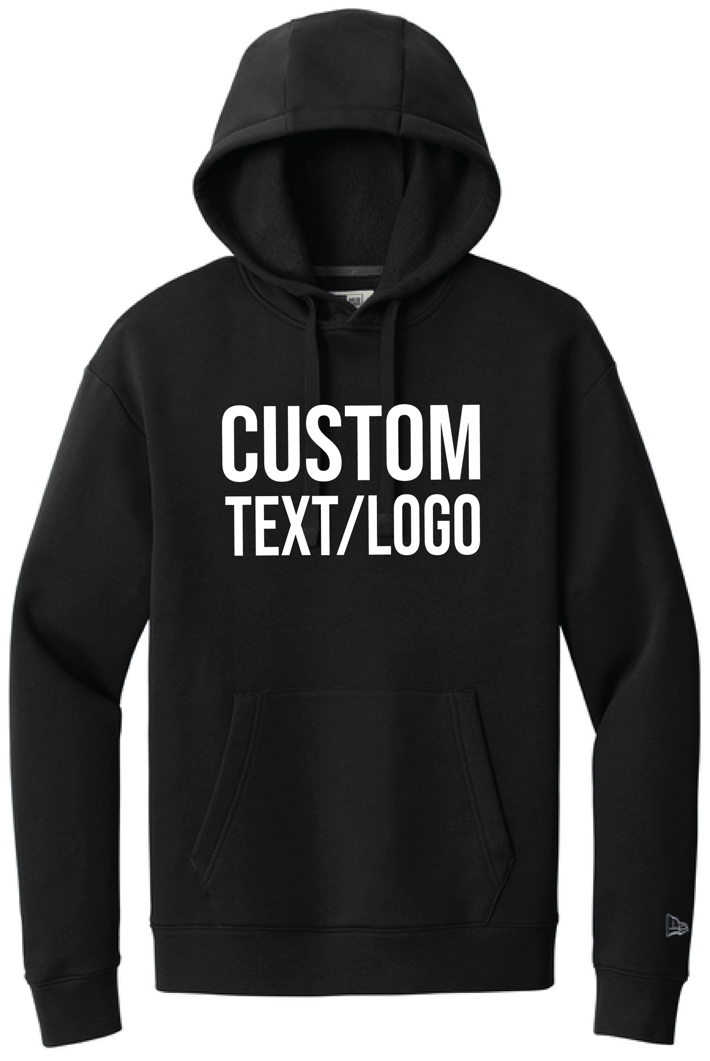 Custom Men's New Era Heritage Fleece Hoodie
