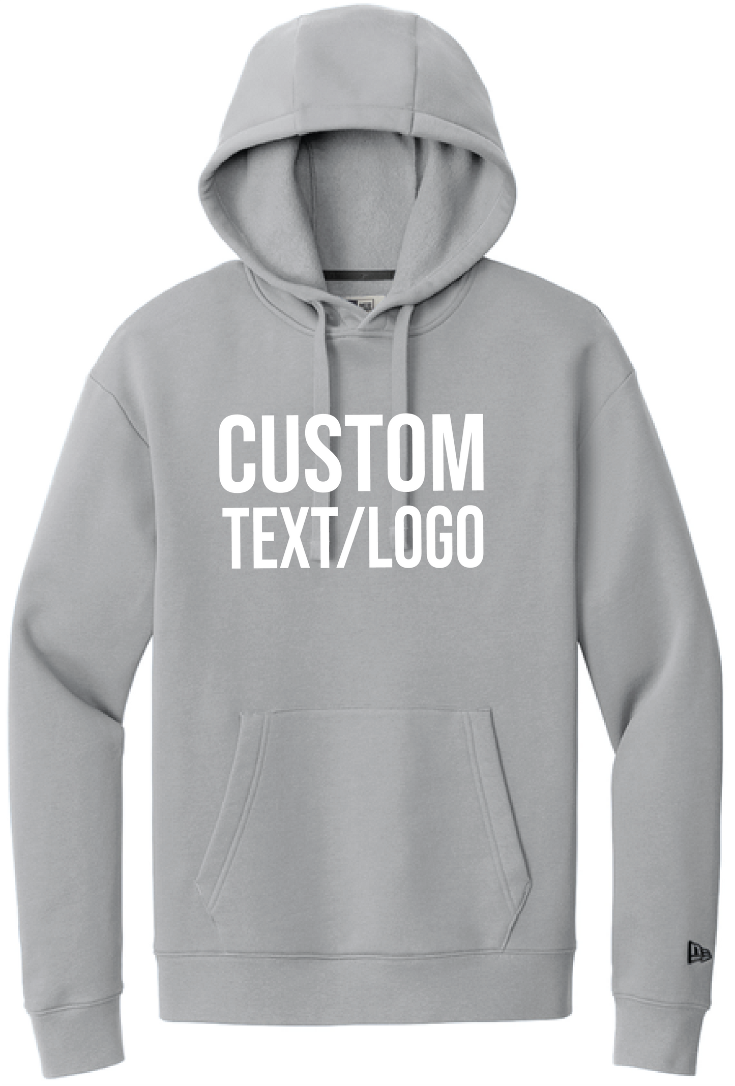 Custom Men's New Era Heritage Fleece Hoodie
