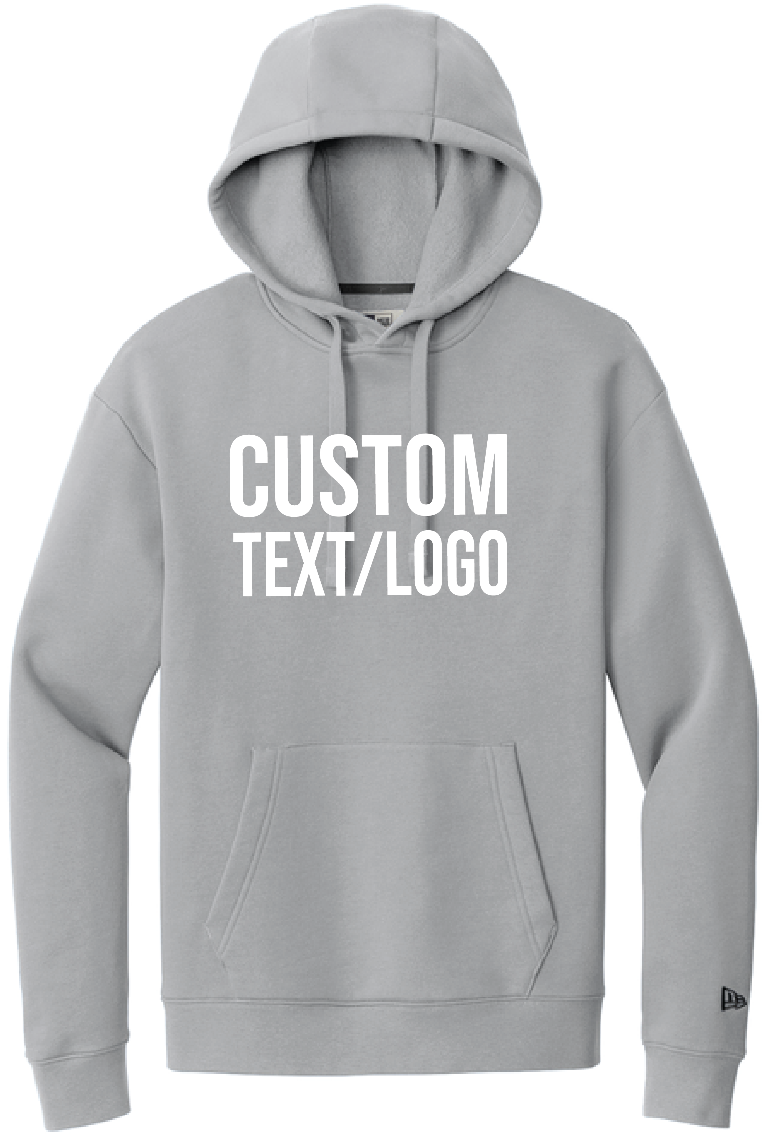 Custom Men's New Era Heritage Fleece Hoodie