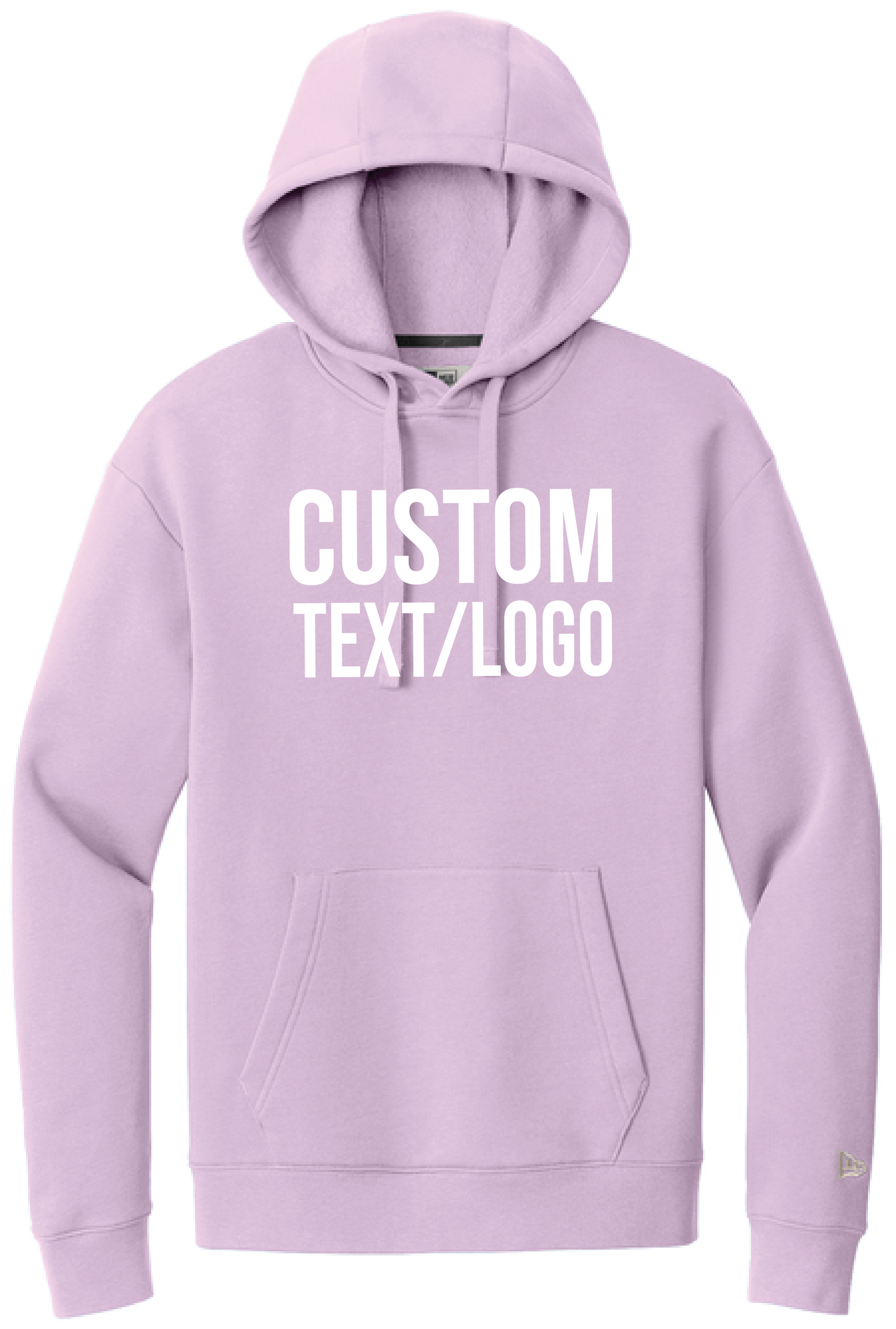 Custom Men's New Era Heritage Fleece Hoodie