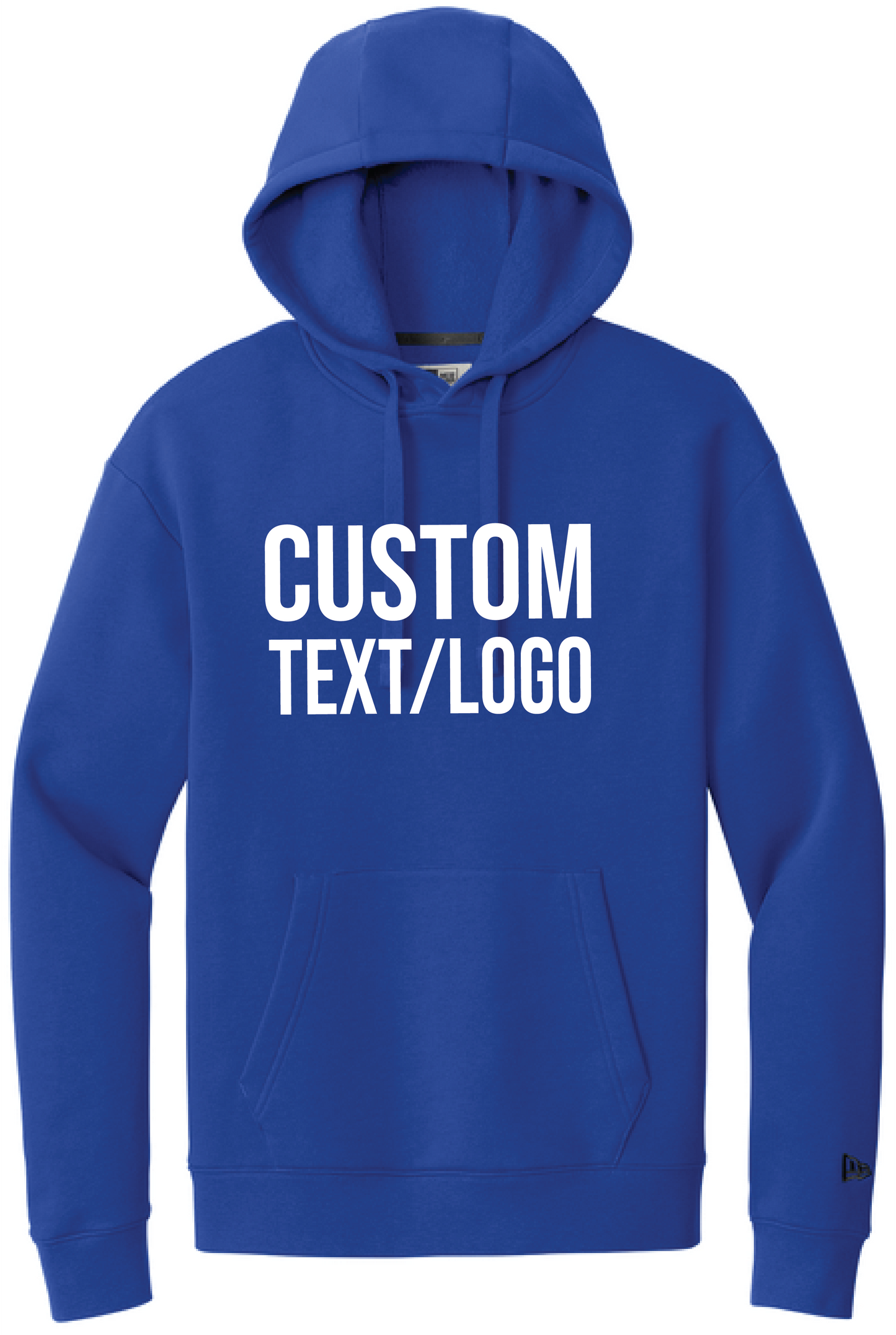 Custom Men's New Era Heritage Fleece Hoodie