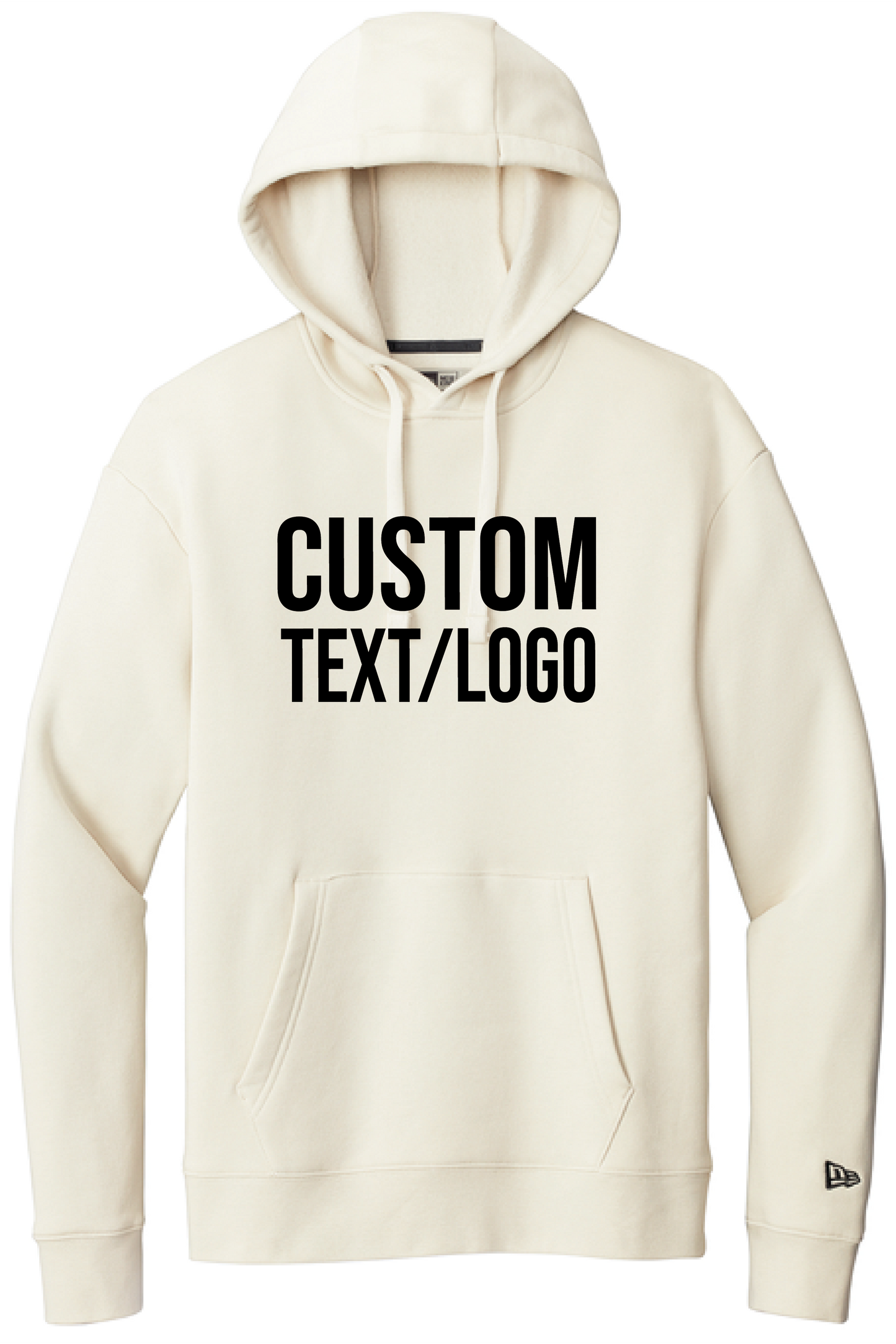Custom Men's New Era Heritage Fleece Hoodie