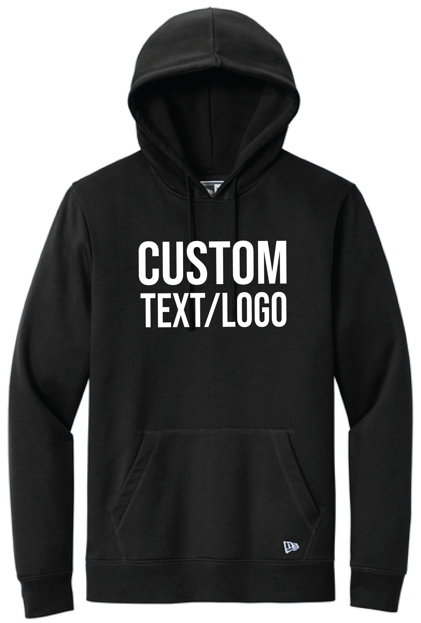 Custom Men's New Era Comeback Fleece Hoodie