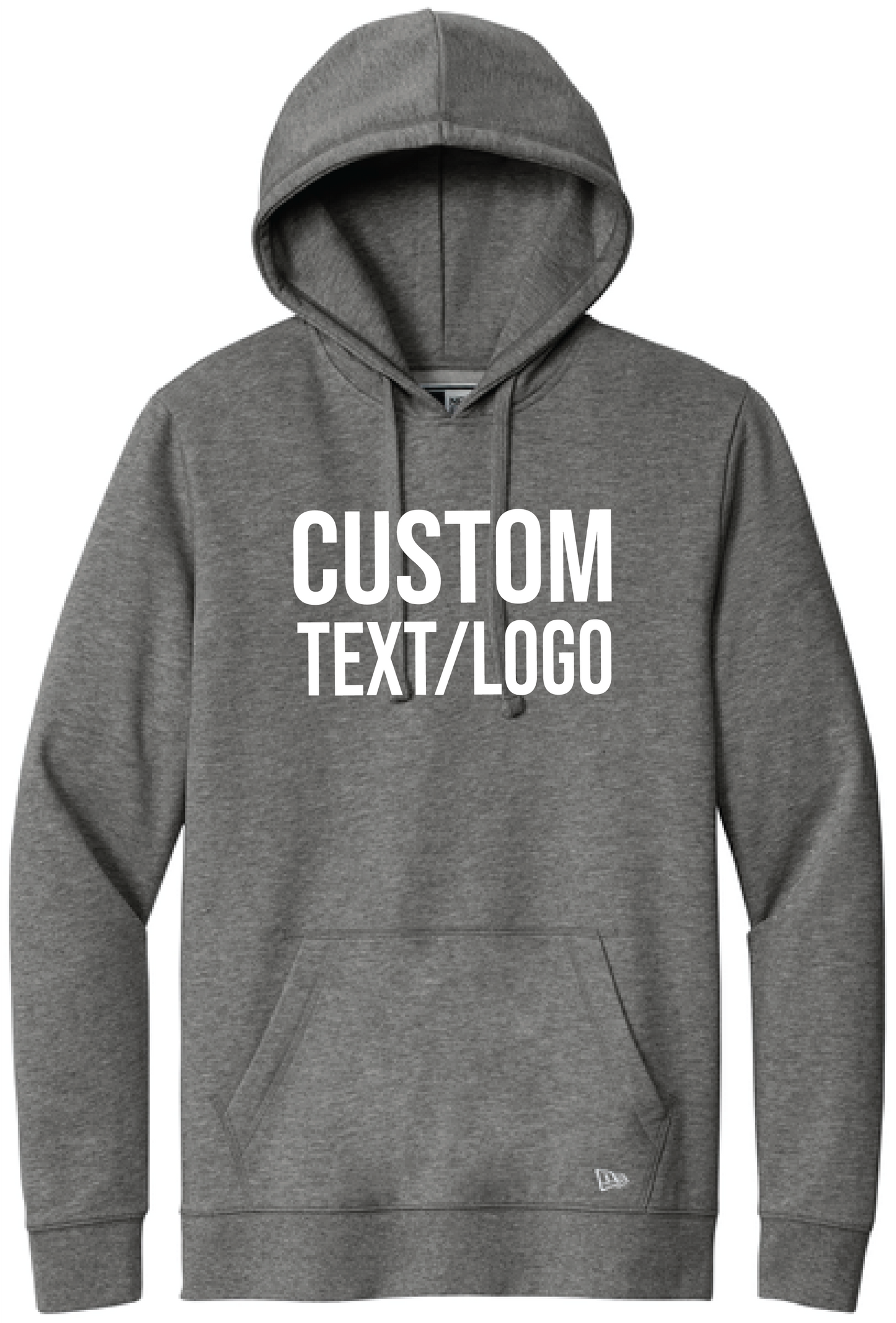Custom Men's New Era Comeback Fleece Hoodie