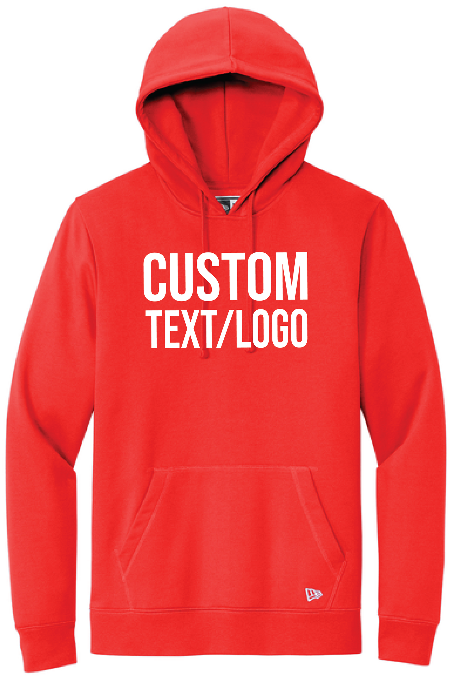 Custom Men's New Era Comeback Fleece Hoodie