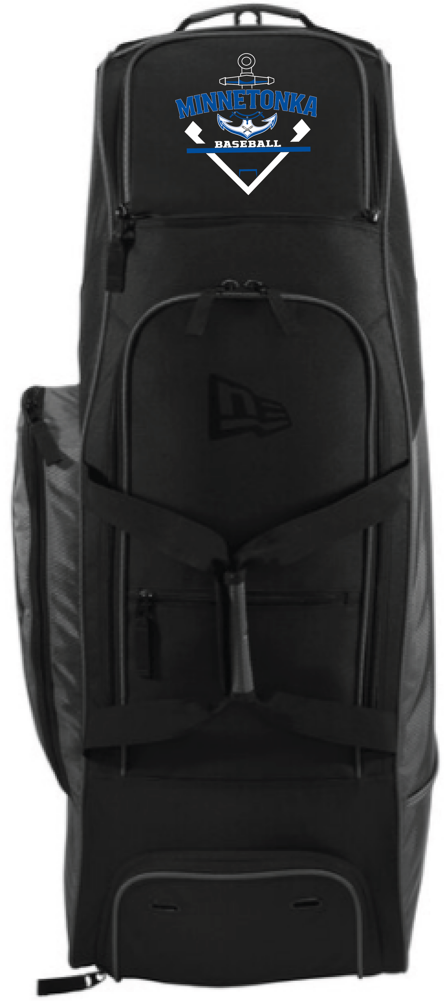 Baseball NEB701 New Era Shutout Wheeled Bat Bag