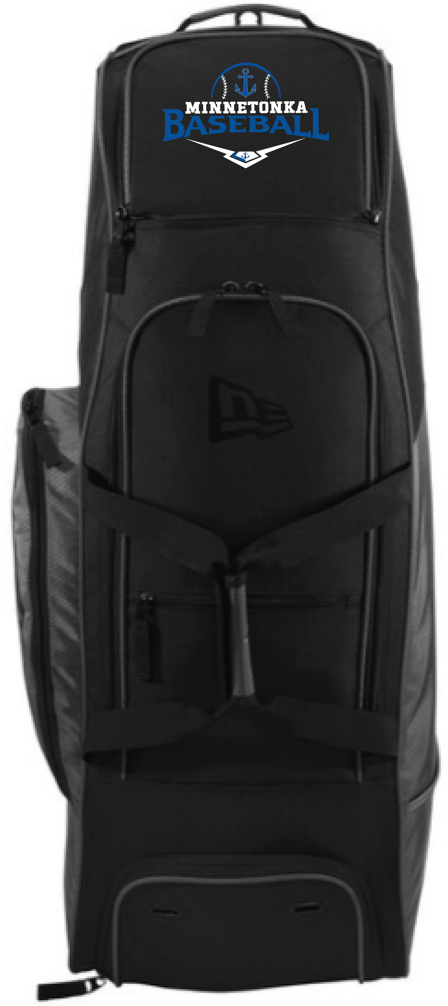 Baseball NEB701 New Era Shutout Wheeled Bat Bag
