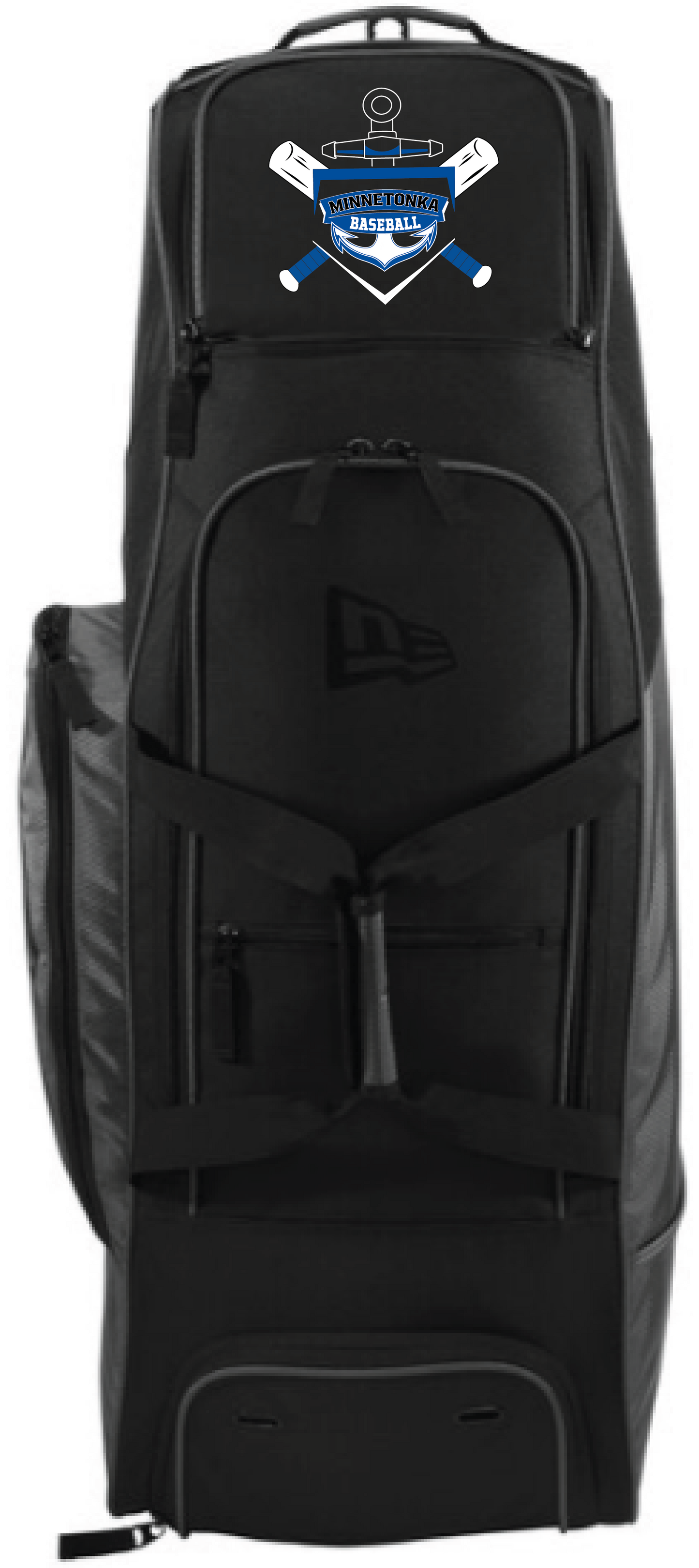 Baseball NEB701 New Era Shutout Wheeled Bat Bag
