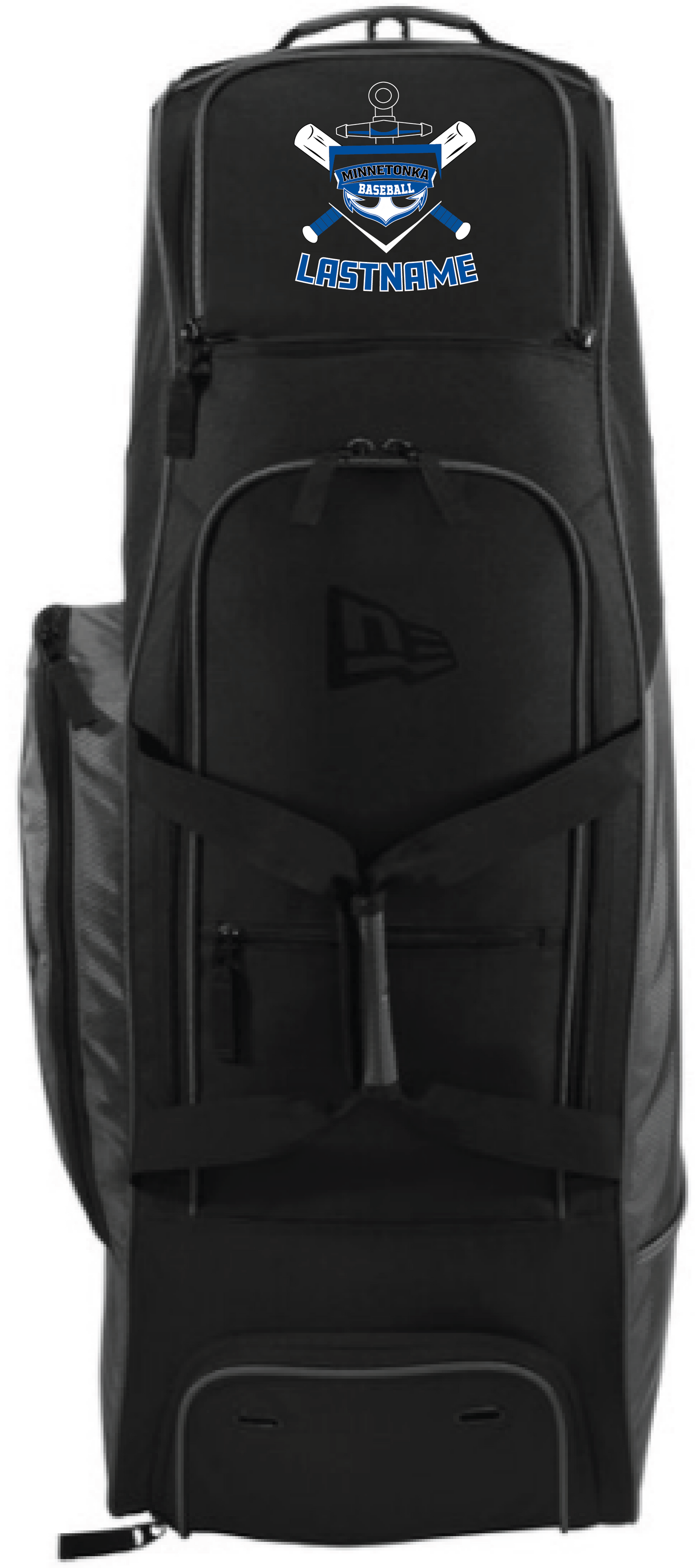 Baseball NEB701 New Era Shutout Wheeled Bat Bag