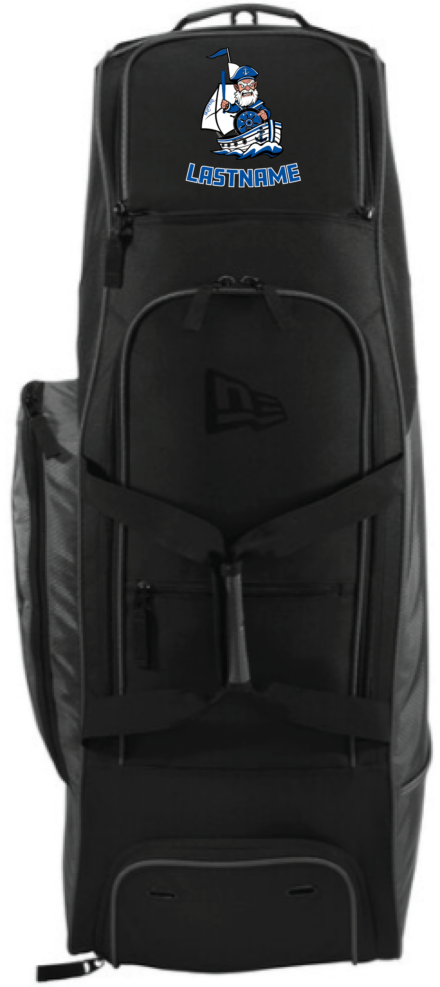 Baseball NEB701 New Era Shutout Wheeled Bat Bag