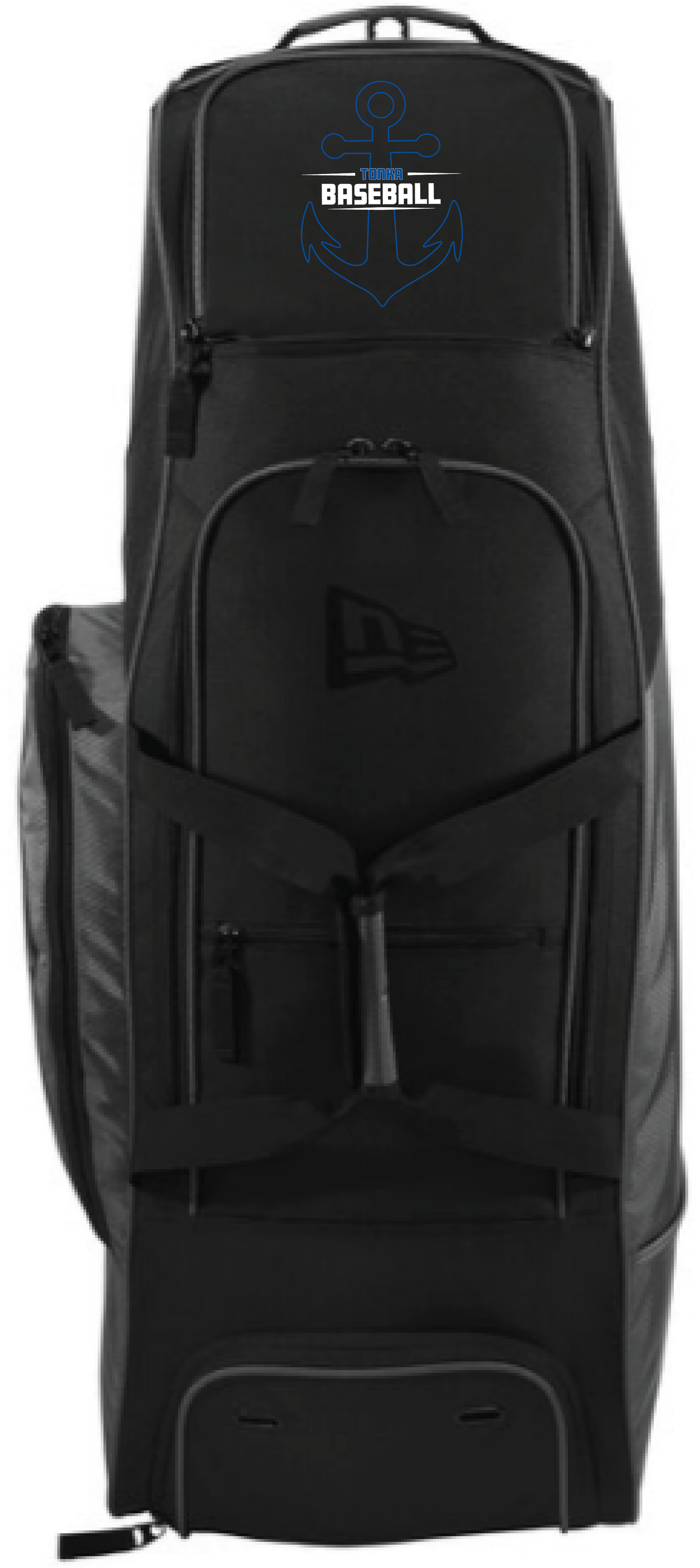 Baseball NEB701 New Era Shutout Wheeled Bat Bag