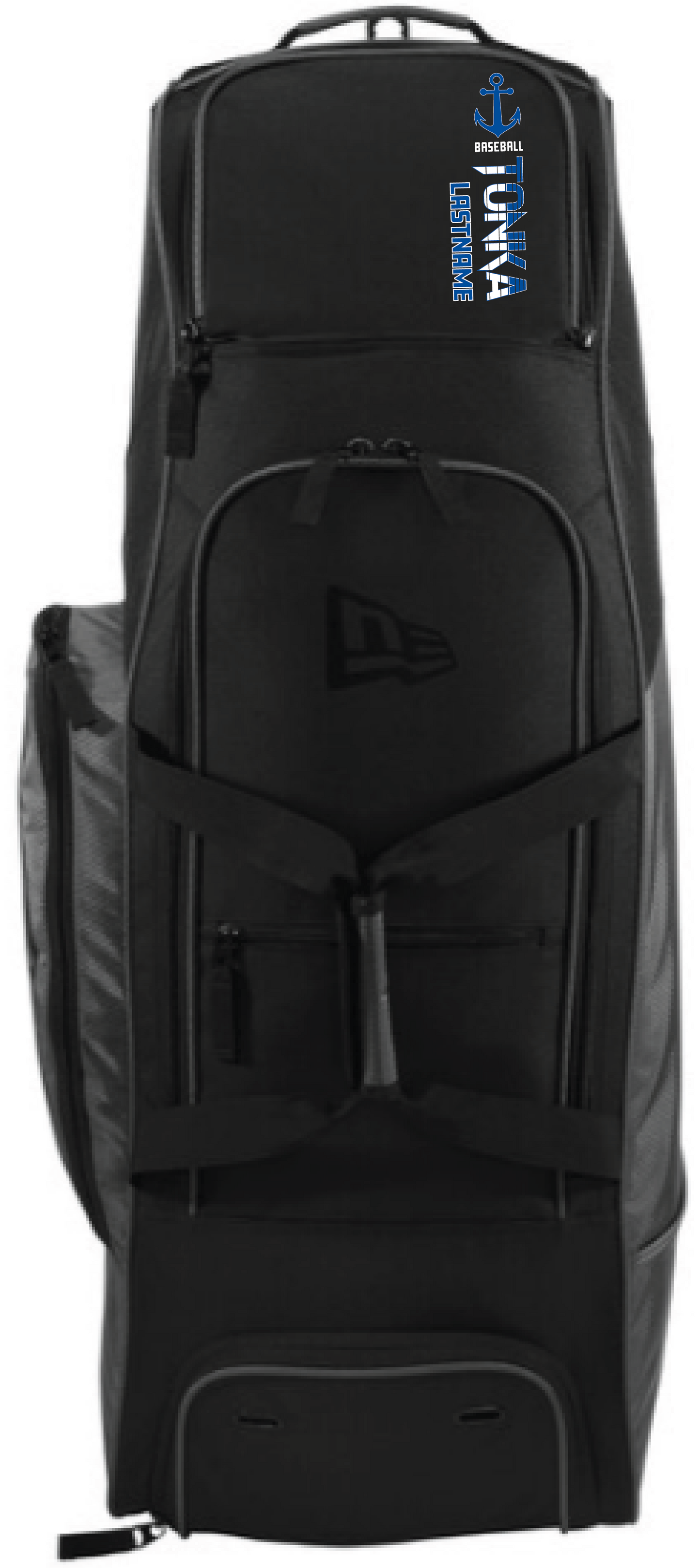 Baseball NEB701 New Era Shutout Wheeled Bat Bag
