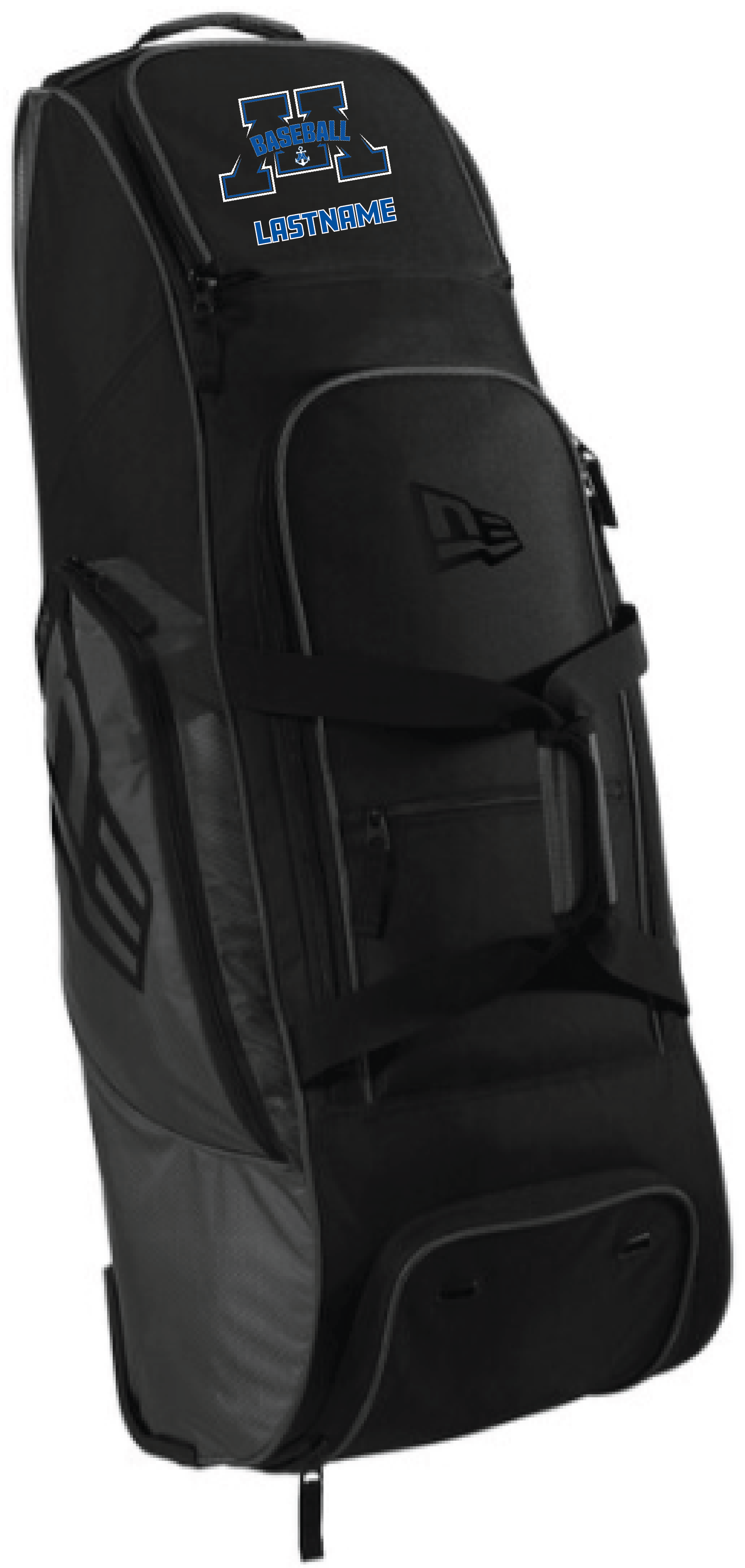 Baseball NEB701 New Era Shutout Wheeled Bat Bag