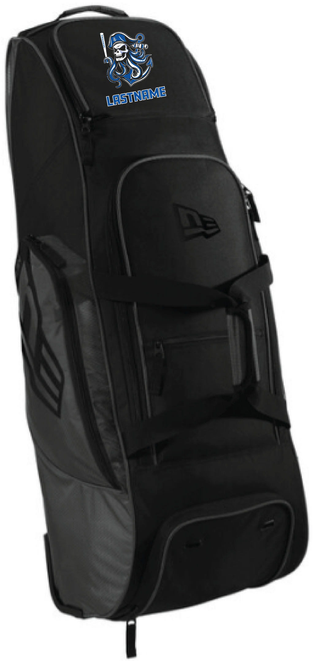 Baseball NEB701 New Era Shutout Wheeled Bat Bag