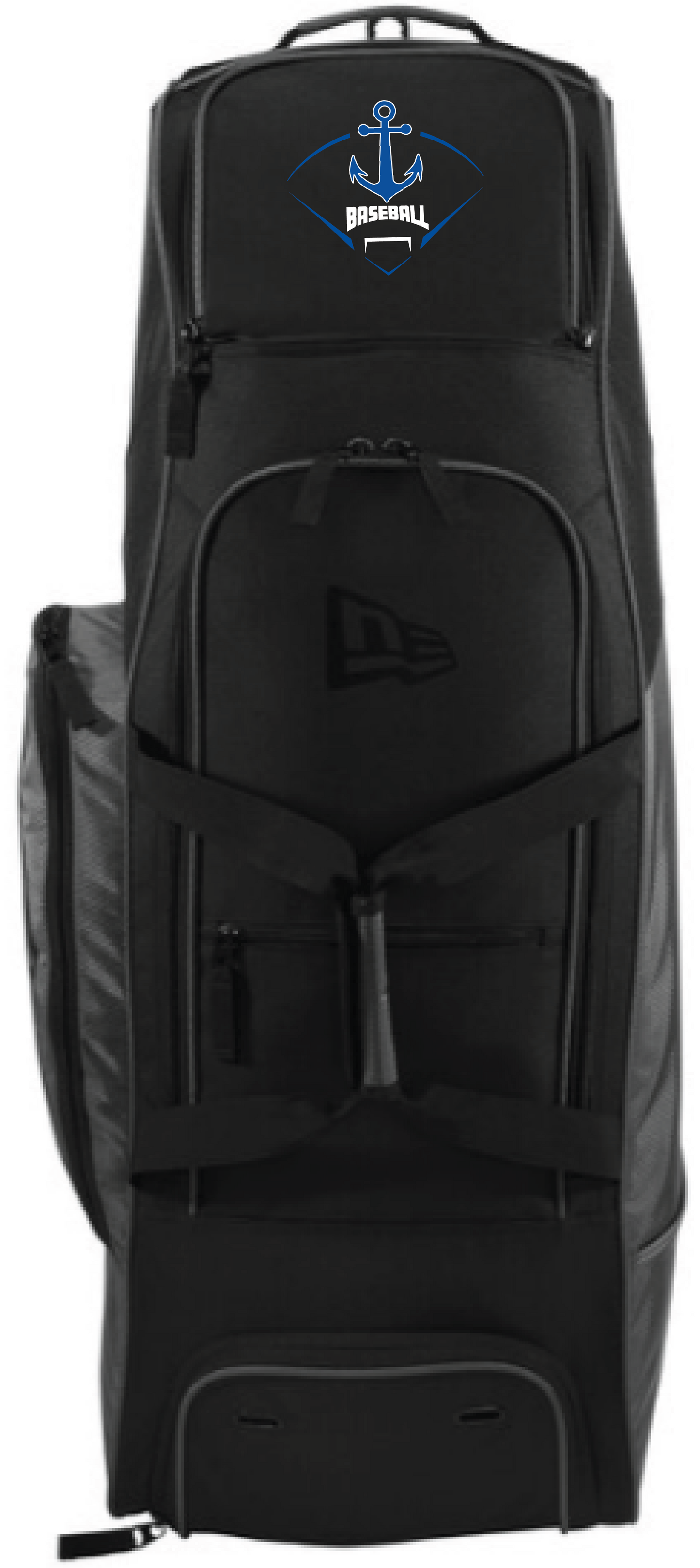 Baseball NEB701 New Era Shutout Wheeled Bat Bag