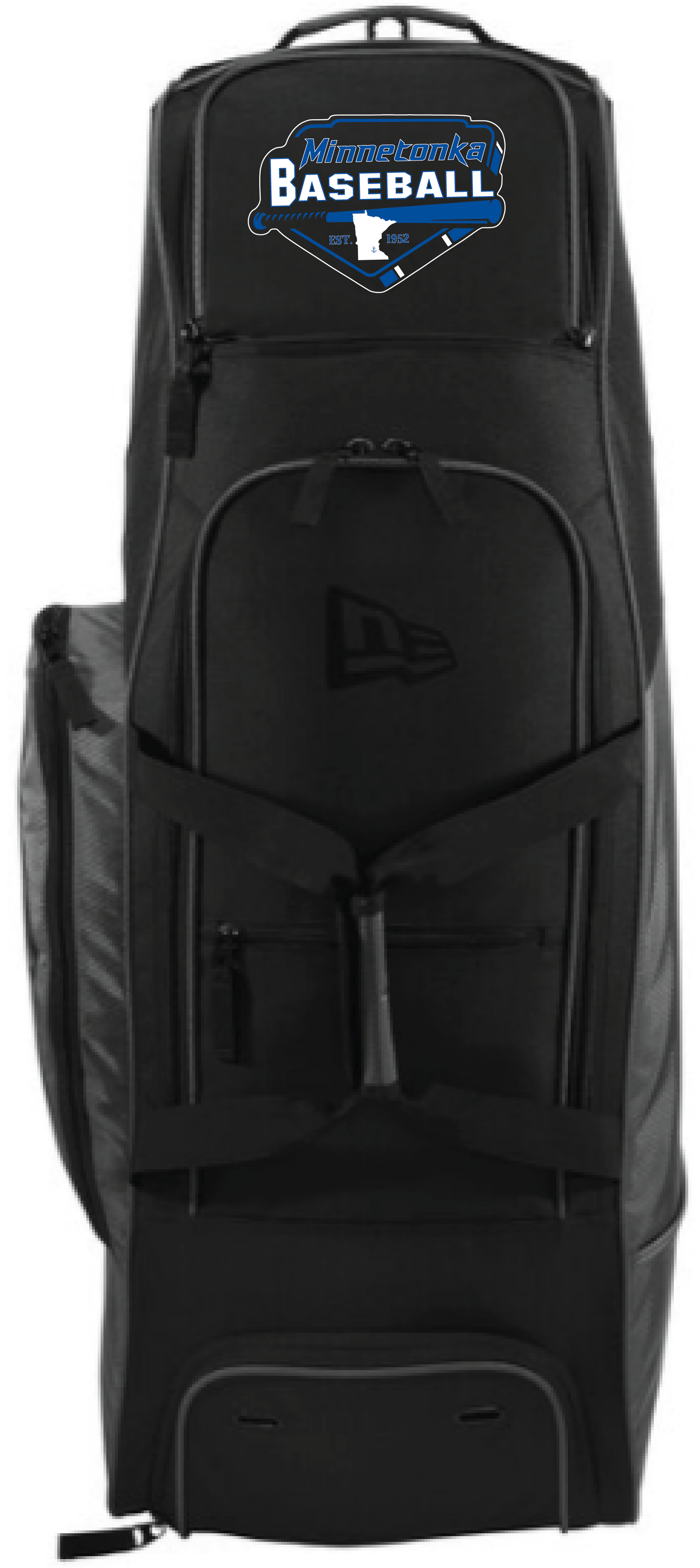 Baseball NEB701 New Era Shutout Wheeled Bat Bag
