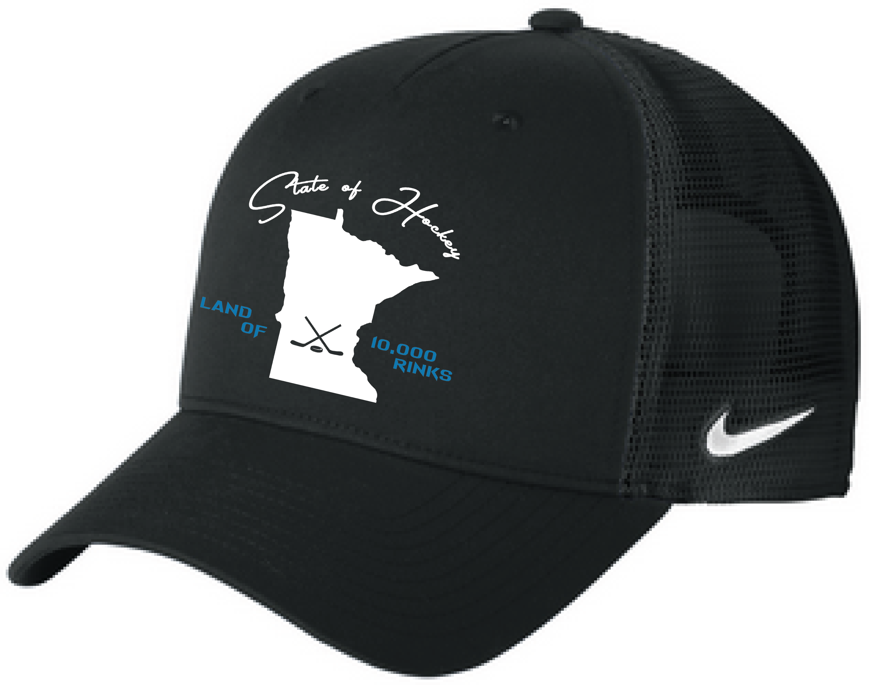 Minnesota Hockey Nike Snapback Trucker Hat