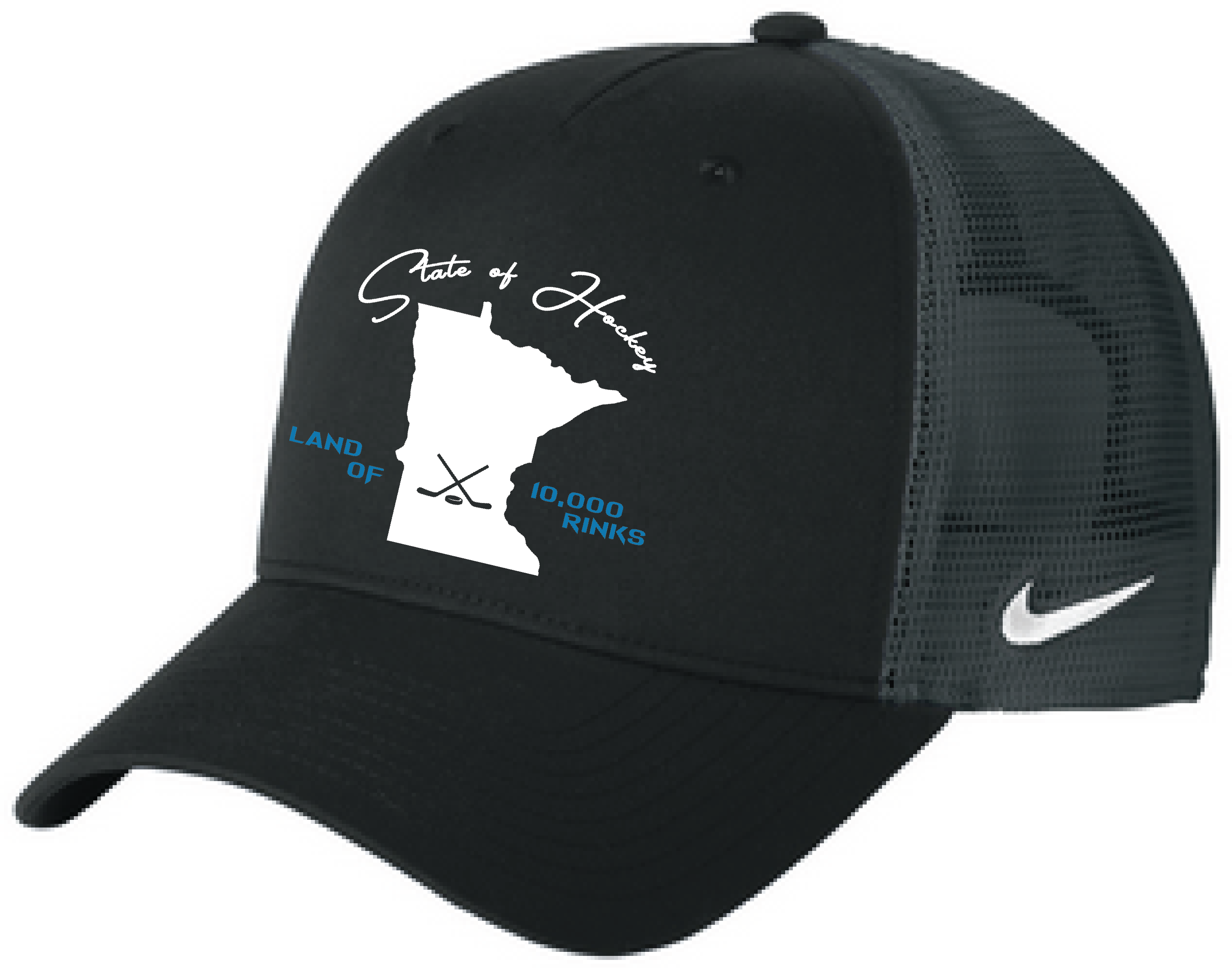 Minnesota Hockey Nike Snapback Trucker Hat