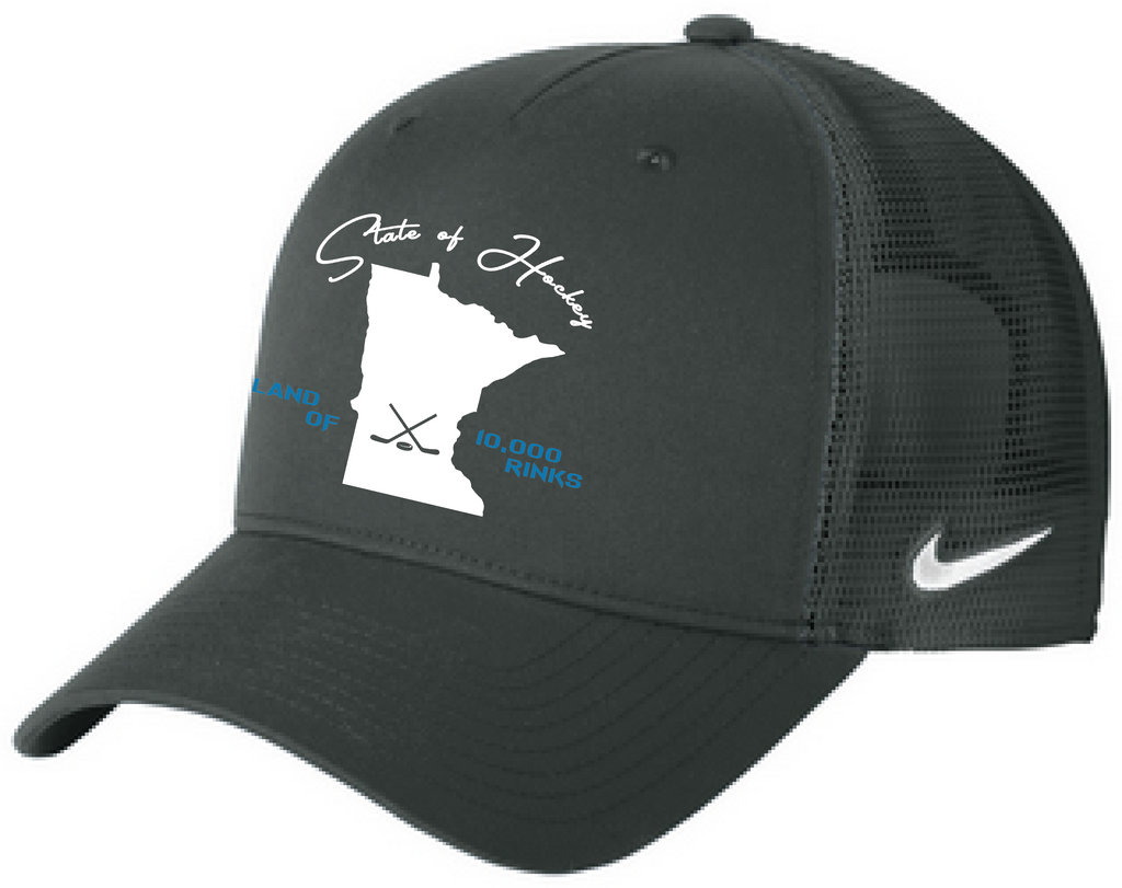 Minnesota Hockey Nike Snapback Trucker Hat