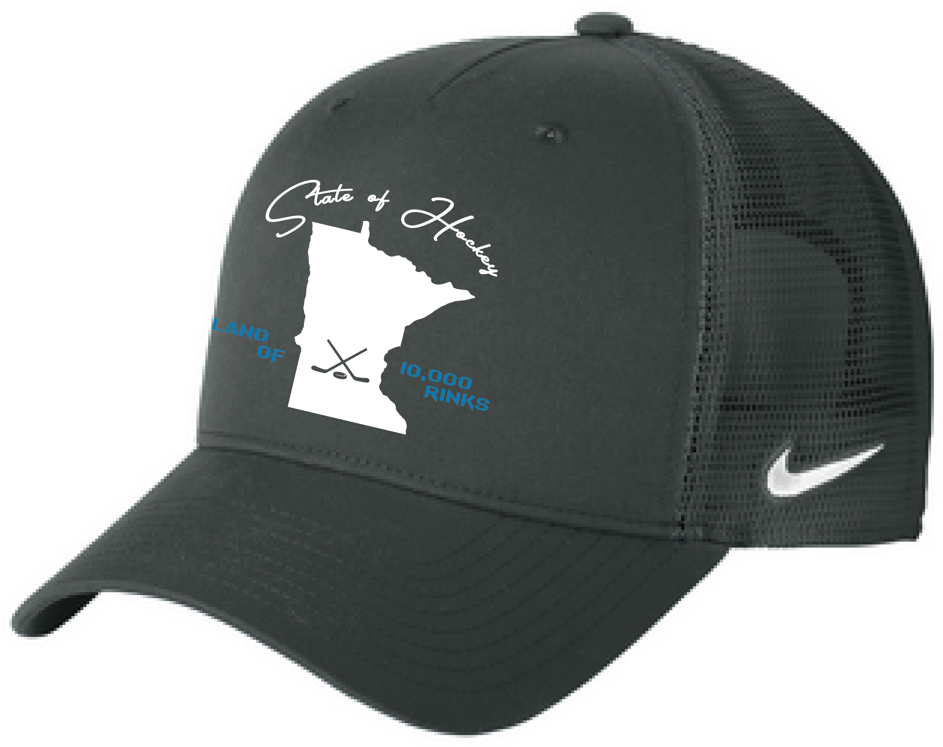 Minnesota Hockey Nike Snapback Trucker Hat