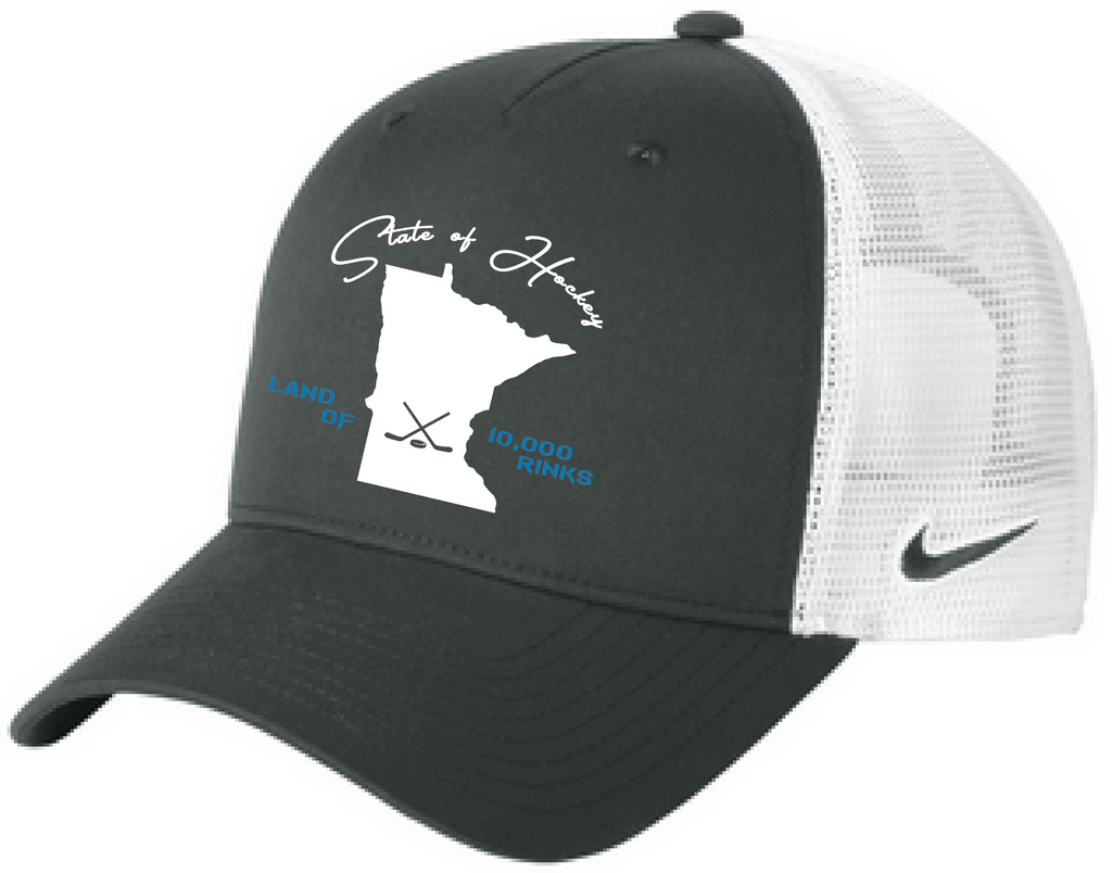 Minnesota Hockey Nike Snapback Trucker Hat
